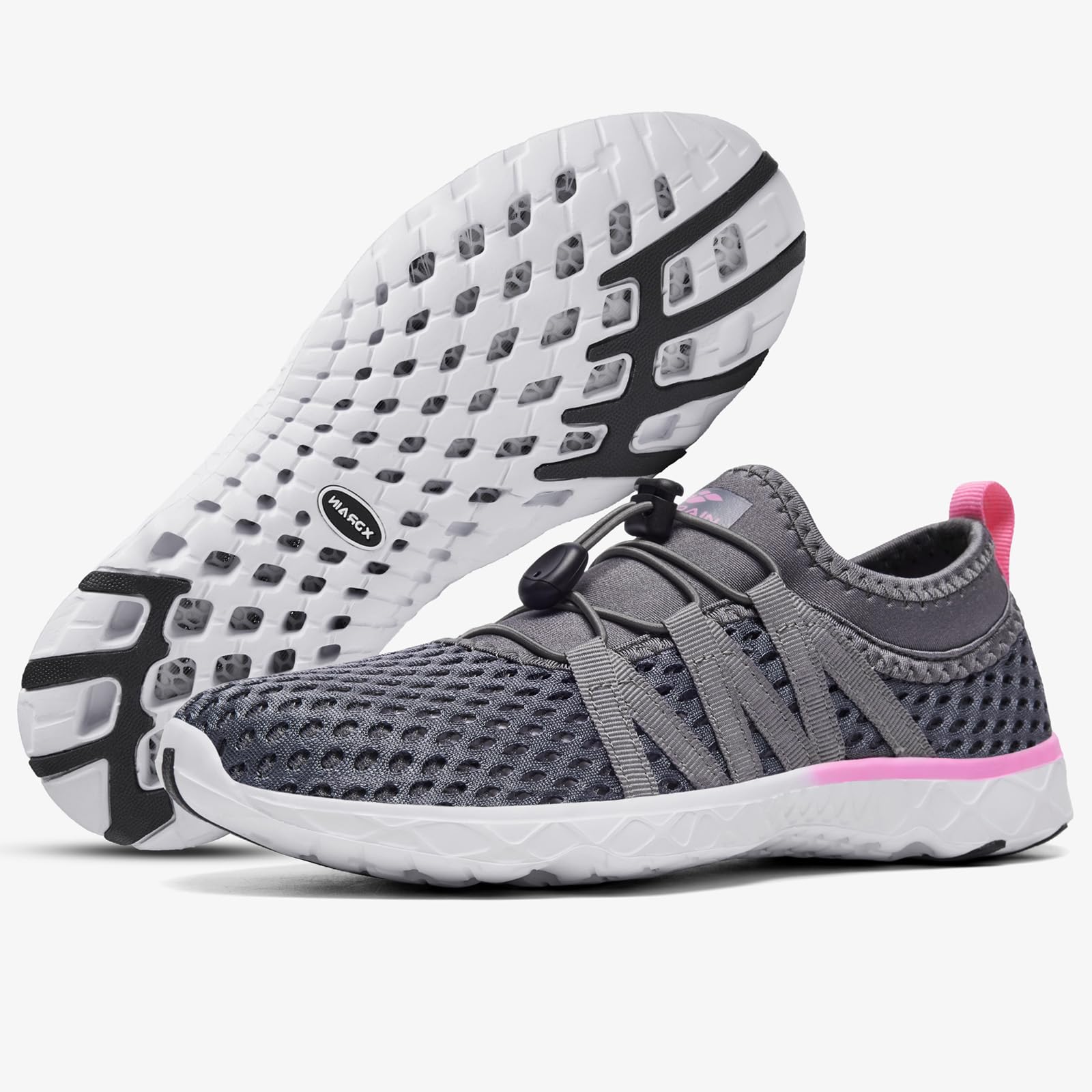 Aleader Women's Quick-Dry Mesh Slip-On Water Shoes for Beach, Pool, Yoga & Travel | Lightweight & Comfortable Aqua Shoes