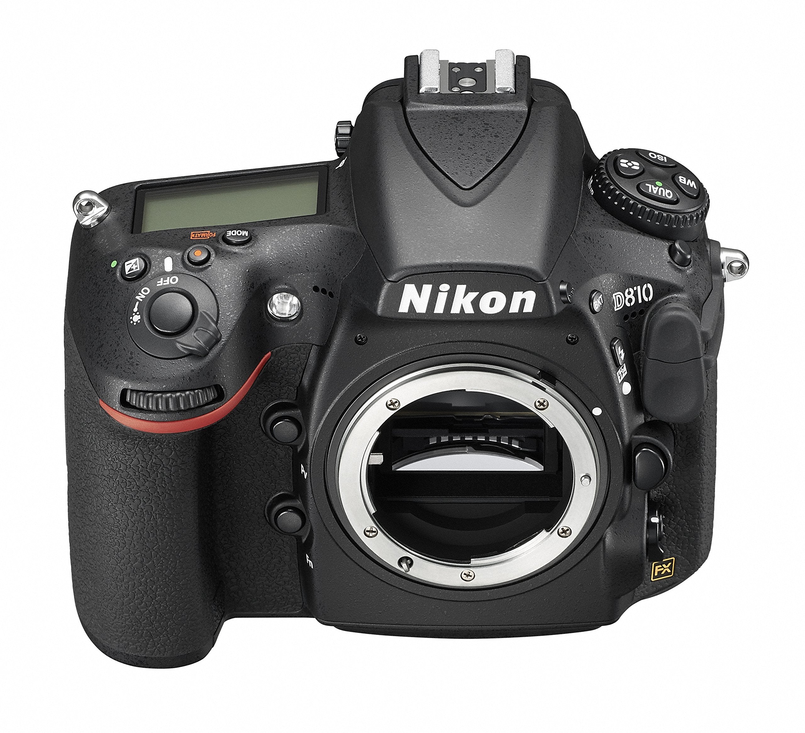 Nikon D810 FX Format Digital SLR Camera Body - International Version (No Warranty) - Professional Photography, Landscape & Portrait Shooting, Studio & Outdoor Use