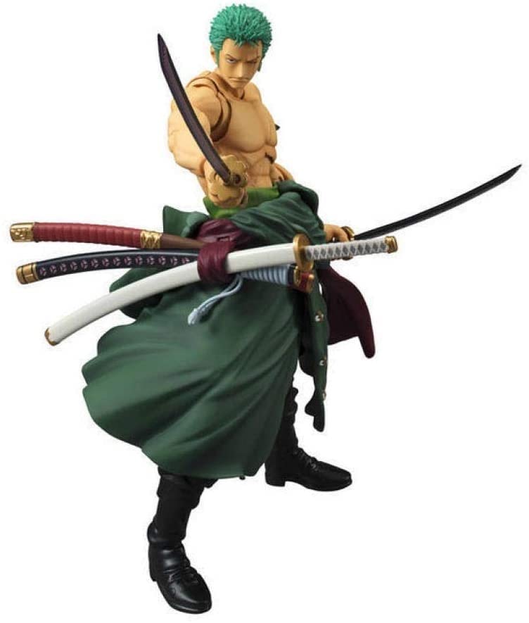 One Piece Roronoa Zoro 18Cm Movable Joints PVC Action Figure - Anime Collectible Model Toy for Display & Gifts | Perfect for Anime Fans, Home Decor, and Action Figure Collections