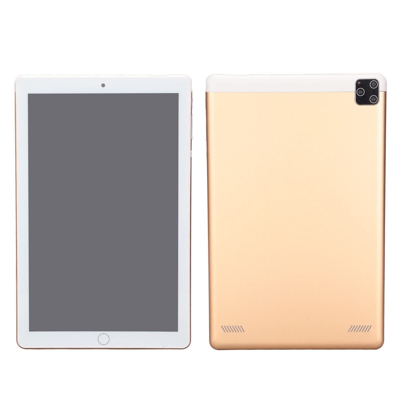 ASHATA 10.1 Inch Android Tablet - 5.1 Octa Core Processor, 1280x800 HD Display, 1GB RAM 16GB Storage, Dual Camera, Triple Card Slot, WiFi, Gold - Perfect for Streaming Movies, Reading eBooks, Music & Online Learning