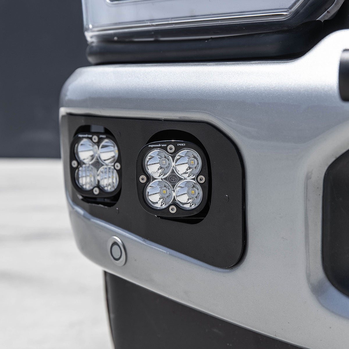 2023 Ford F250 F350 Squadron Pro Dual Fog Pocket Light Kit - High-Performance LED Off-Road Lighting for Trucks & SUVs - Perfect for Night Driving, Off-Road Adventures & Emergency Use