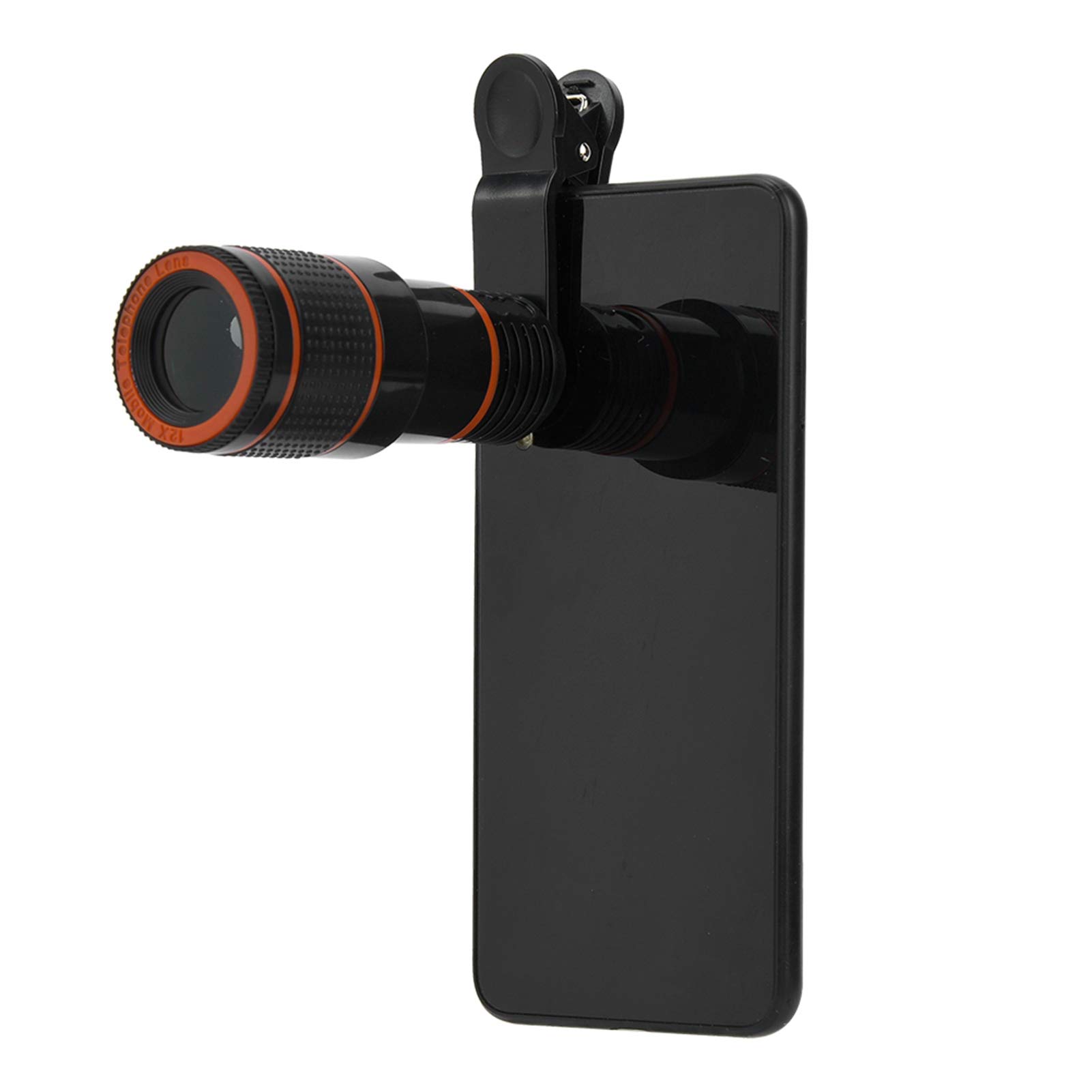 12X Telephoto Lens for Phone - Universal Clip-On for Mobile & Tablet - Perfect for Travel & Wildlife Photography