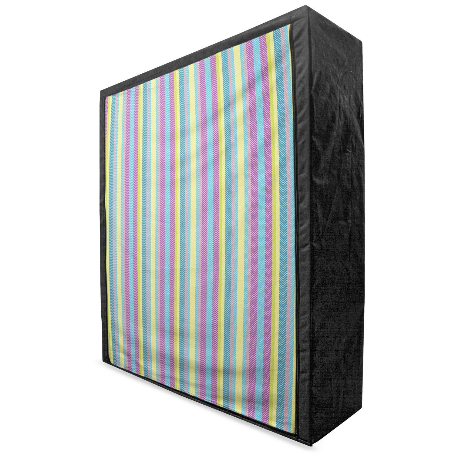 Ambesonne Chevron Portable Fabric Wardrobe - 59