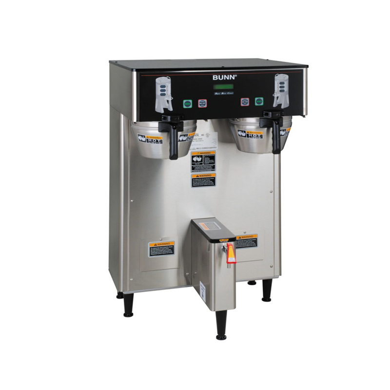 Bunn 34600.6002 Dual TF ThermoFresh DBC Stainless Steel Commercial Coffee Brewer 120/240V - Perfect for Restaurants, Offices & Cafes