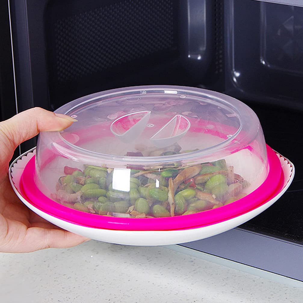 DOITOOL Microwave-Safe Dessert Display Dome - Cake Cover, Cheese Dome, Butter Cake Lid - Splatter Guard for Food Heating, Steam Protection - Perfect for Baking, Serving, and Storing Desserts
