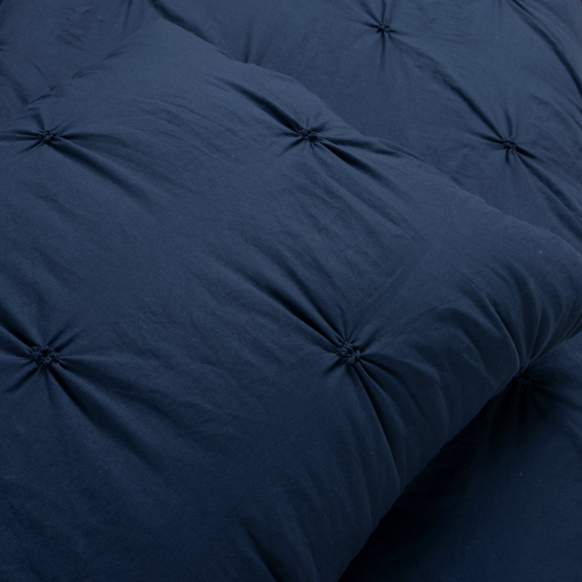 Ravello Pintuck Reversible Comforter Bed in a Bag Set - Queen Size Luxury Bedding for Master Bedroom & Guest Room | Complete Comforter, Sheet Set & Pillow Shams