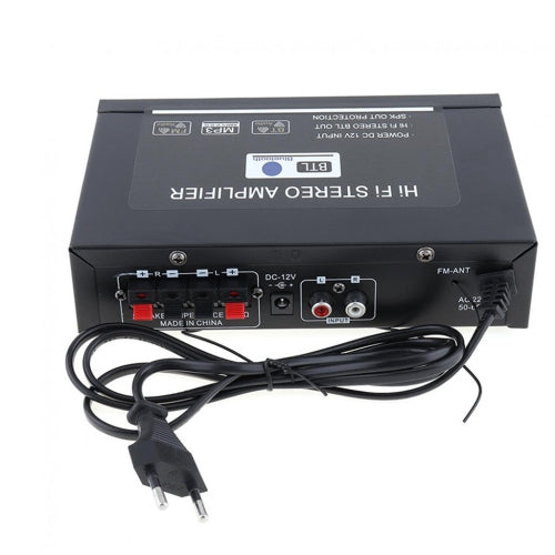 G30 HiFi Bluetooth Car Audio Power Amplifier with FM Radio, SD/USB/DVD/MP3 Support & Remote - for Car, Motorcycle, Home & Outdoor Parties
