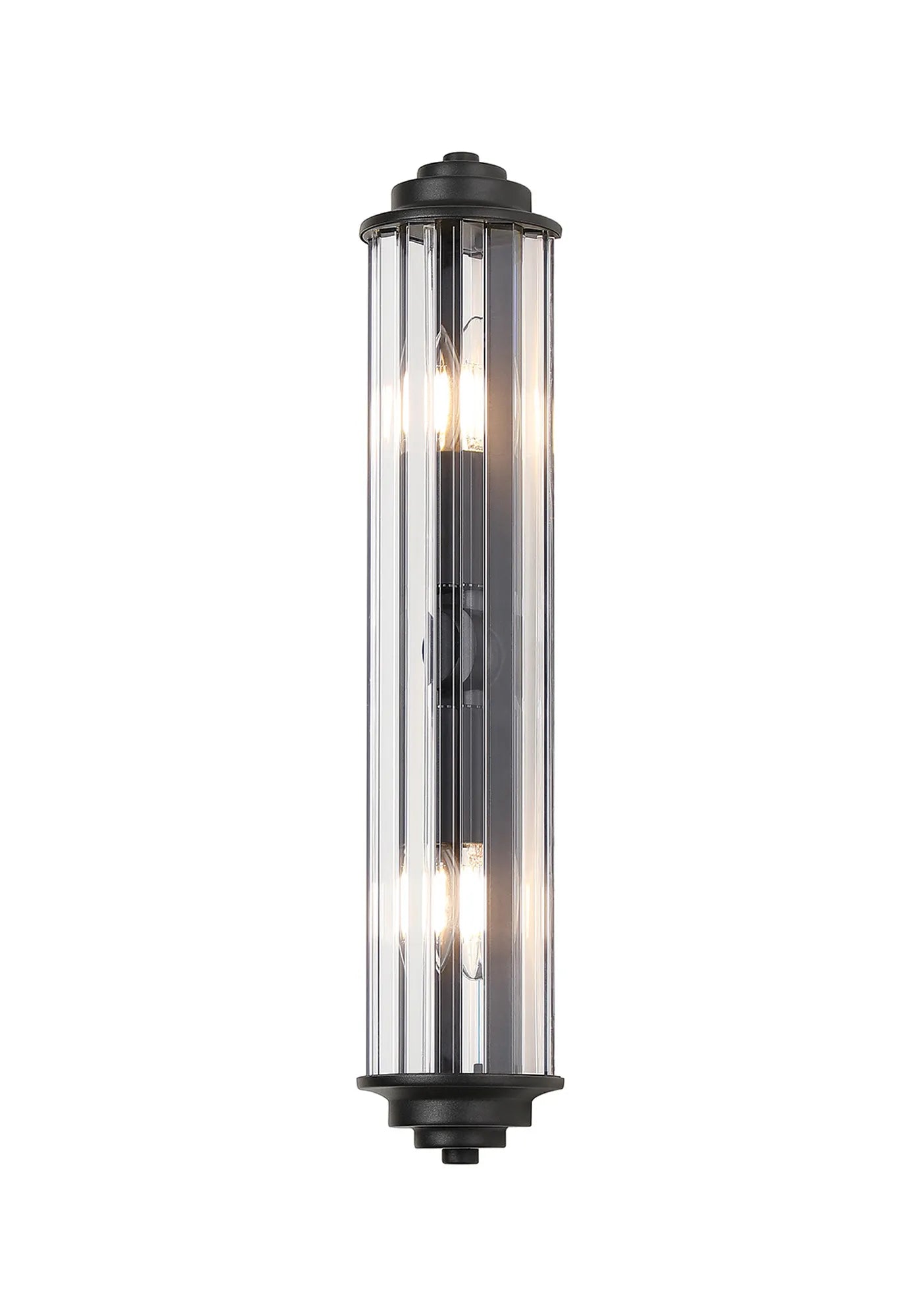 Alura 2 Light Crystal Wall Sconce - E14 Base - IP44 Rated - Multiple Color Options - Perfect for Bedroom, Bathroom & Hallway Lighting