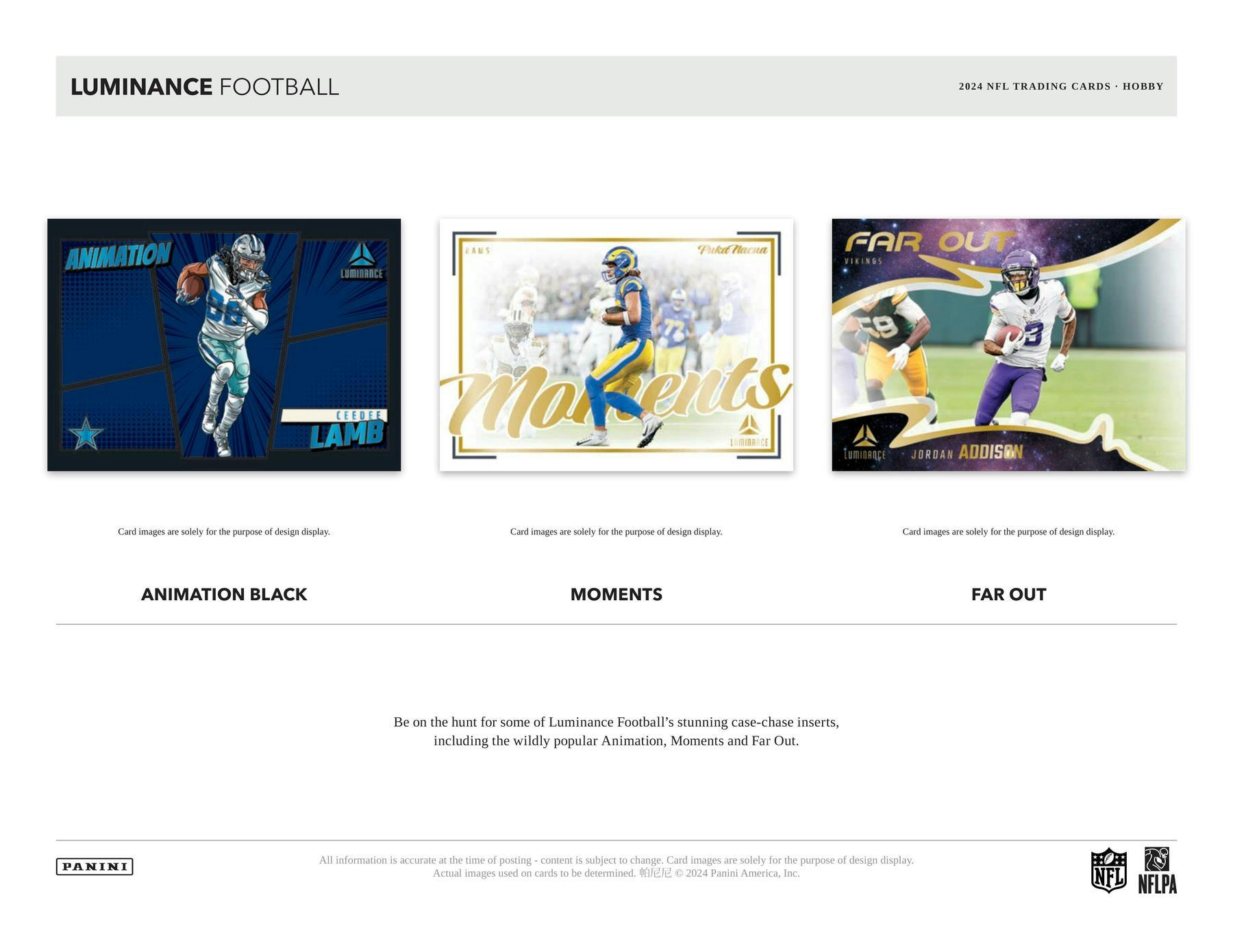 2024 Panini Luminance Football Hobby Box - Exclusive Trading Cards for Collectors & NFL Fans - Perfect for Sports Memorabilia Collections & Fantasy Football Gifts