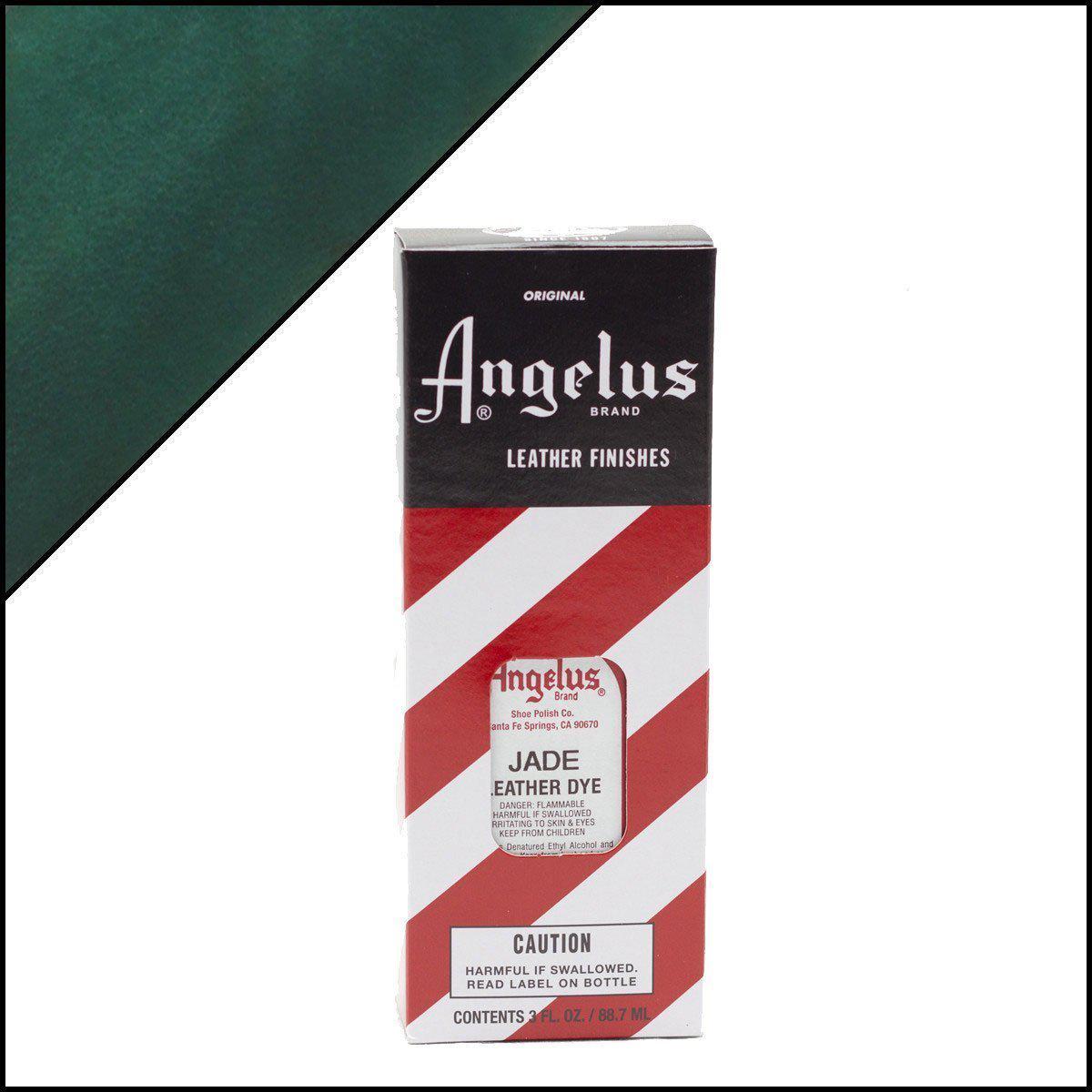 Jade Angelus Leather Dye - Premium Leather Paint for Shoes, Bags & Furniture Repair | Perfect for DIY Leather Restoration & Customization