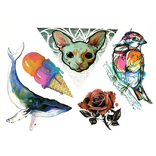 Waterproof Temporary Tattoo Stickers - Fashion Body Art Decoration for Parties, Festivals & Events | Long Lasting Fake Tattoos for Women & Men | Yashvi Traders
