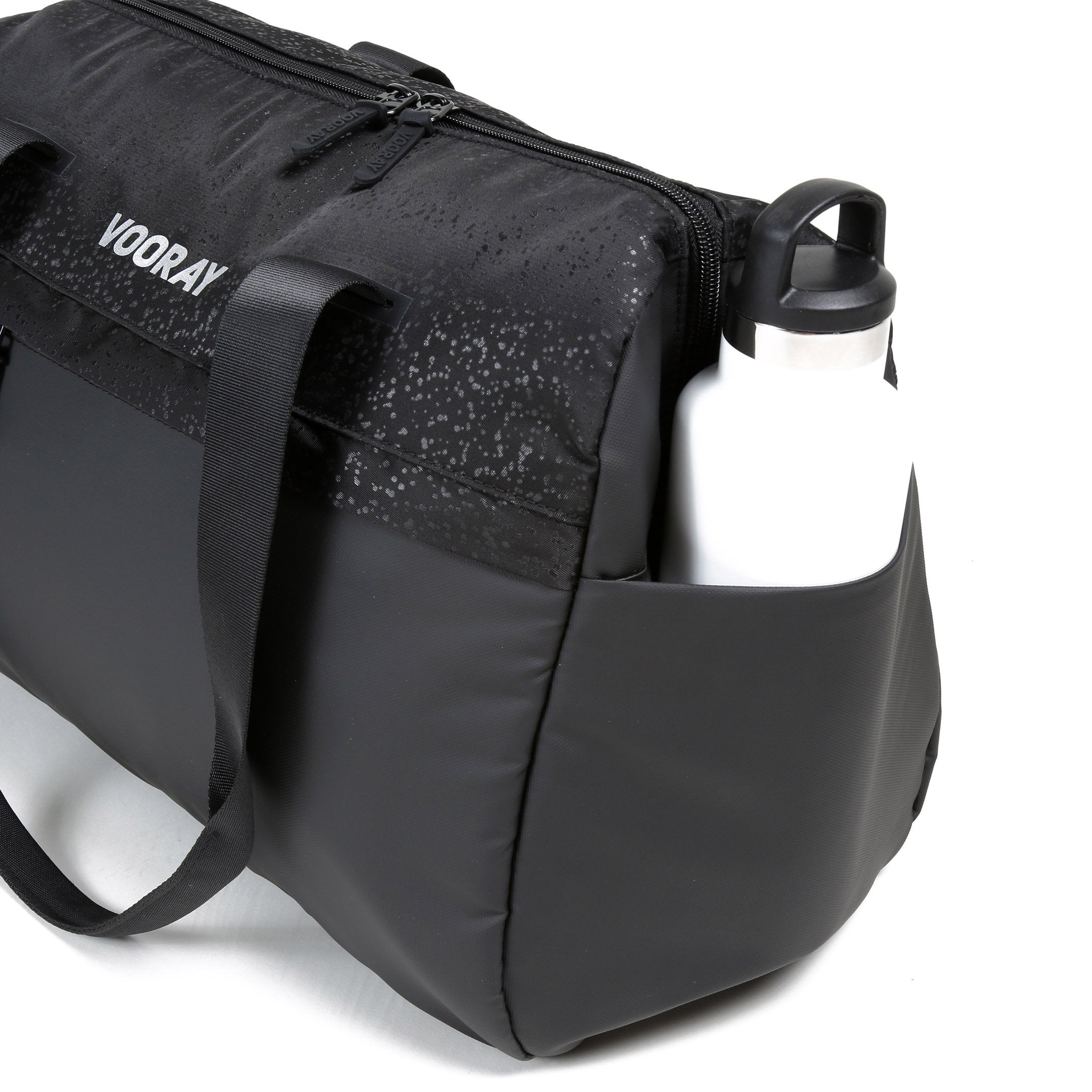 Premium Black Foil Trainer Duffel Bag - Stylish Gym & Travel Duffel for Men & Women | Perfect for Workouts, Sports & Weekend Getaways