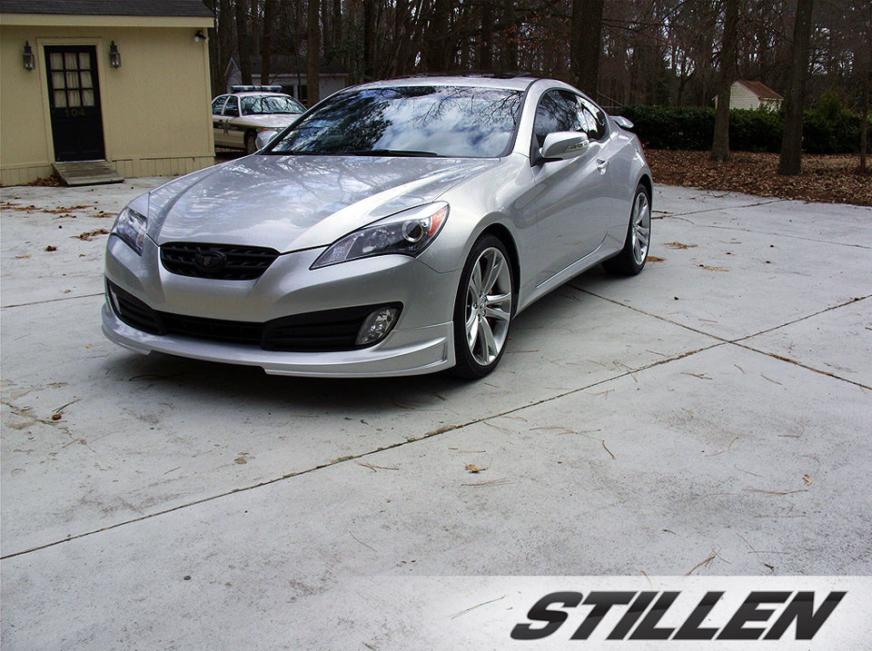2010-2012 Hyundai Genesis Coupe Front Bumper Lip Spoiler - KB91022 - Enhance Style & Aerodynamics for Sporty Driving