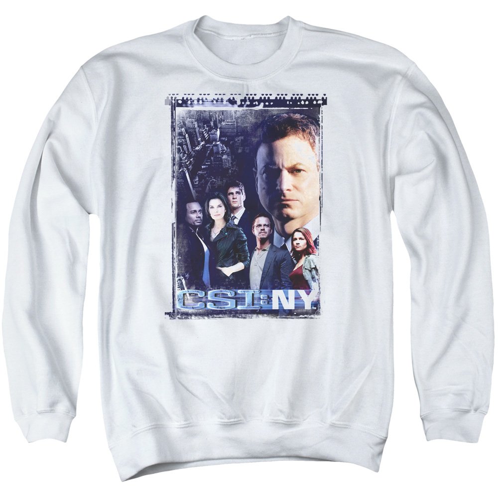 CSI NY Watchful Eye Unisex Crewneck Sweatshirt for Men & Women - Comfortable Casual Wear for TV Fans & Street Style