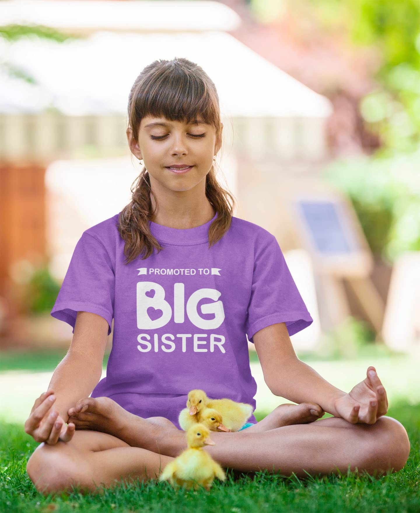 Big Sister Announcement Shirt for Toddler Girls - Cute Baby Sister Gift Outfit - Perfect for Gender Reveal, Newborn Photos & Sibling Announcements