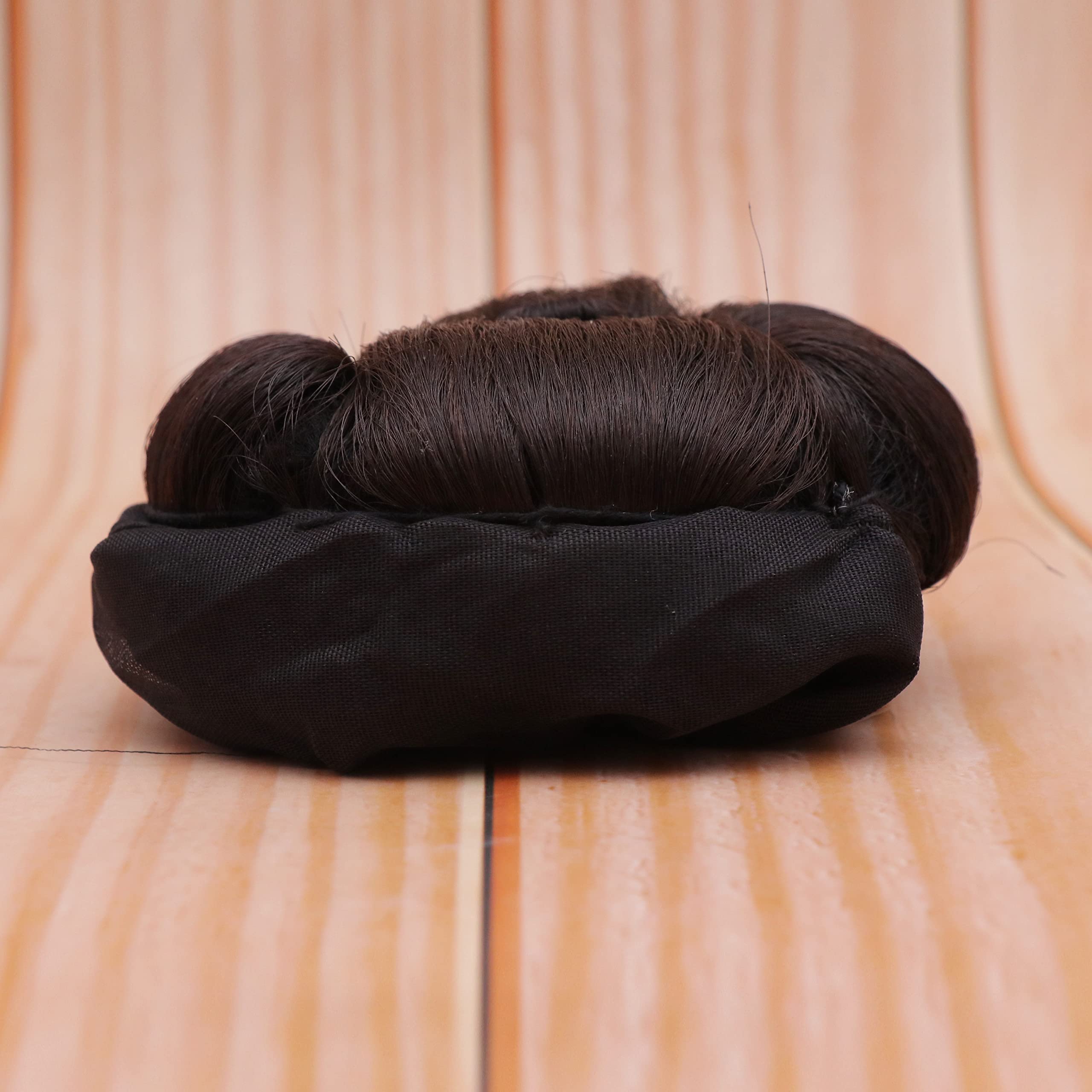 Shivarth Artificial Plain Juda Hair Bun - Women's Hair Extension & Wig Accessories for Everyday Wear, Parties, and Cosplay