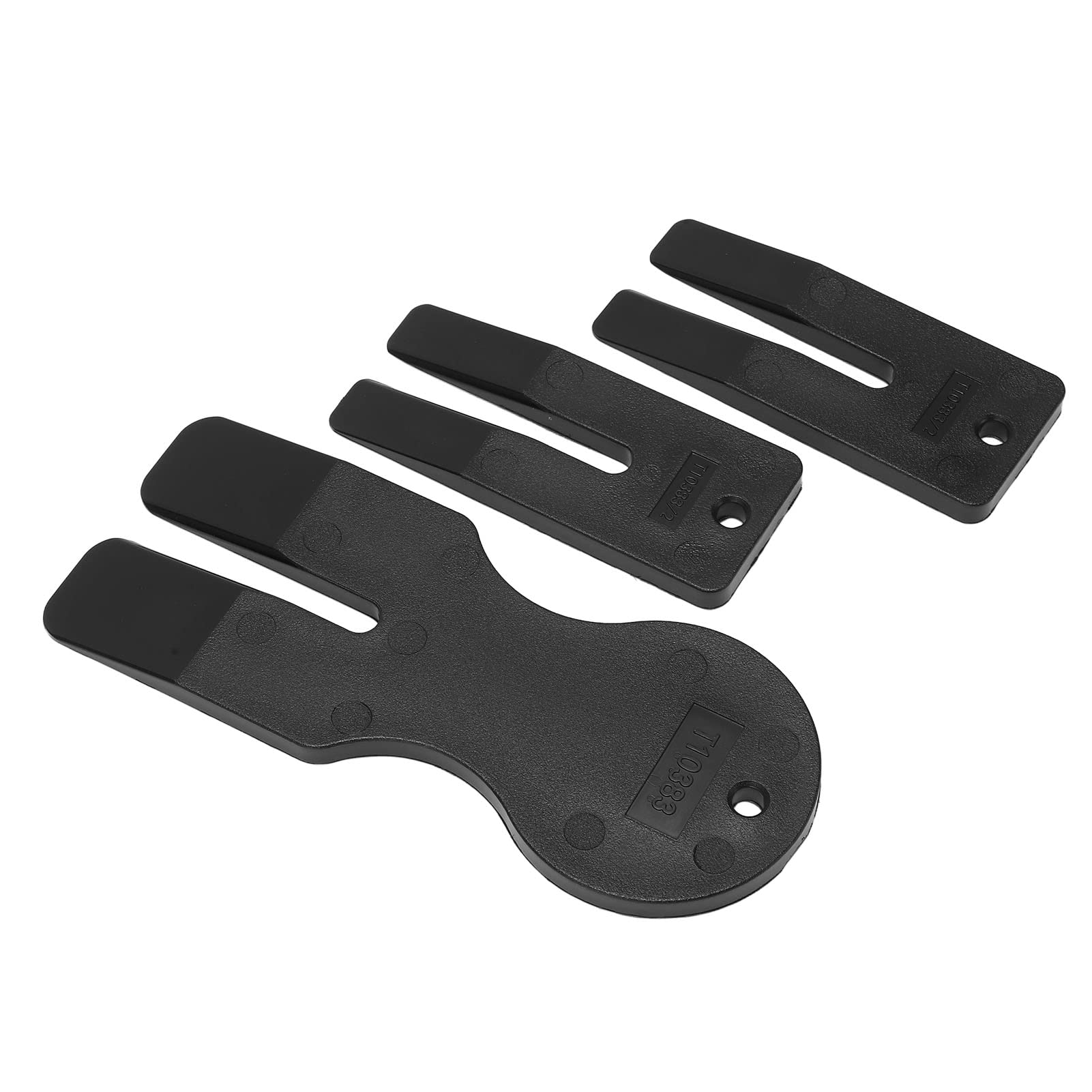 3pcs Car Door Trim Wedge Panel Clip Removal Tool Set (T10383, T10383-1, T10383-2) - Professional Auto Interior Panel Repair Kit for Door Panel Removal & Installation