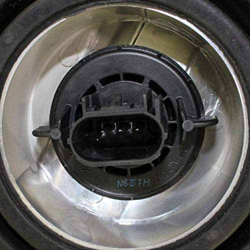 Evan Fischer Driver Side Headlight Assembly for Ram 1500 2011-2012 & 2500 | Halogen Replacement with Bulbs | Fits Non-Quad Light Models | Replaces #55277409AG, 55277409AF | Perfect for Night Driving & Off-Road Adventures