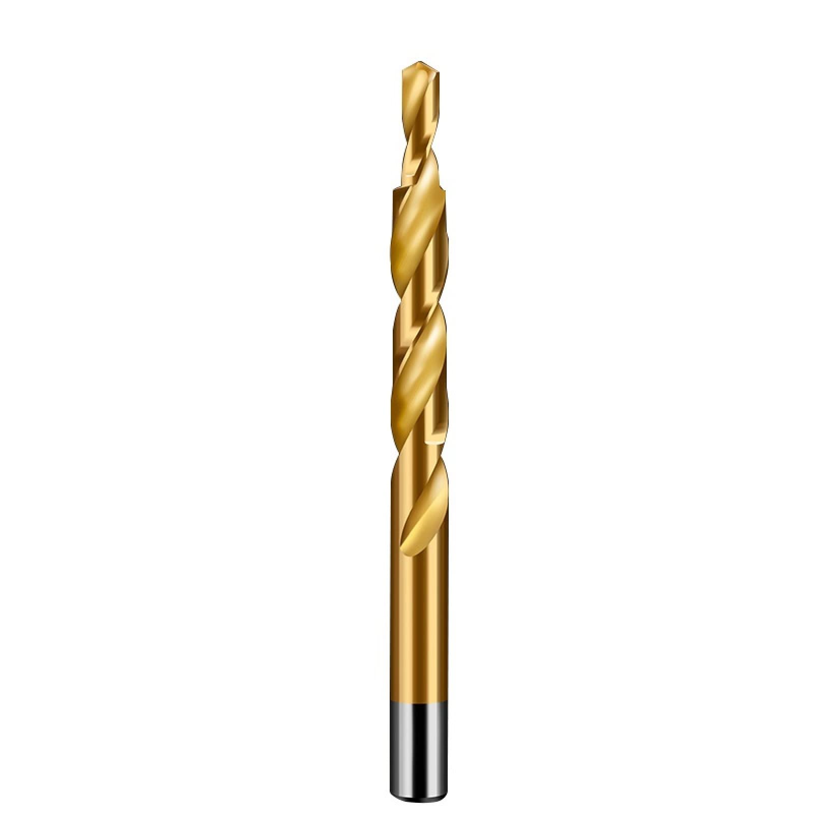 High-Speed Steel Twist Step Drill Bit Set (8-5mm) - Professional Aluminum Alloy & Metal Drill Bits for Electric Drills - Perfect for Woodworking, Metalworking & DIY Projects