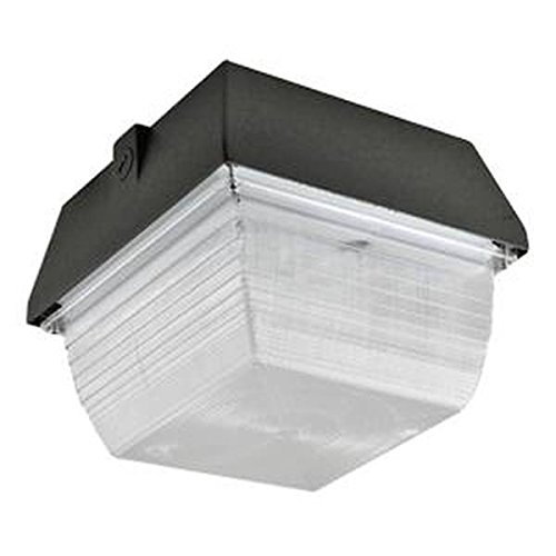 07085 - LED-FXCCM60/50K/DB Outdoor Parking Garage Canopy LED Fixture - 60W 5000K Daylight White Waterproof LED Light for Commercial & Industrial Use - Perfect for Parking Lots, Gas Stations, and Warehouse Exteriors