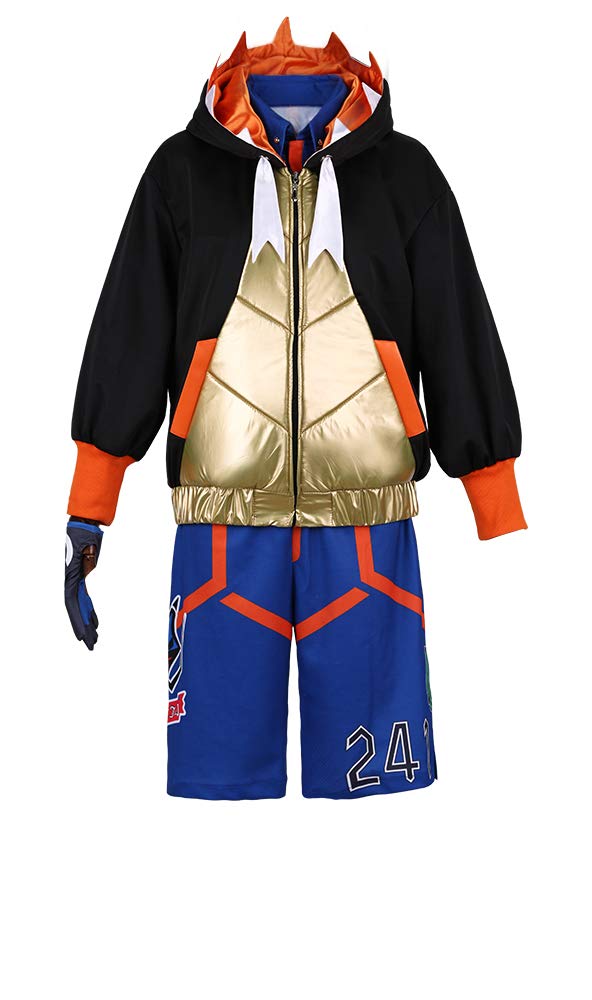 Raihan Cosplay Costume Full Set - Sword and Shield Gym Leader Outfit for Anime & Game Conventions | Perfect for Halloween, Cosplay Events & Themed Parties