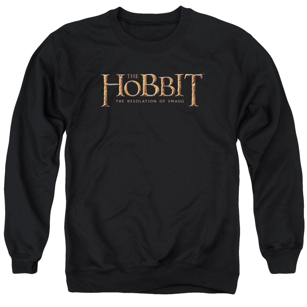 Hobbit Logo Unisex Crewneck Sweatshirt for Men & Women - Soft Cotton Pullover for Casual Wear, Movie Fans & Fantasy Lovers