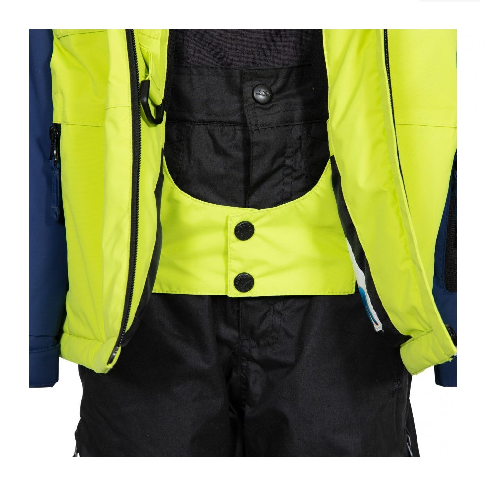 **Trespass Freebored Boys Jacket - Waterproof Winter Jacket for Toddlers (2-3 Years, Lime Green) - Perfect for Outdoor Play & Cold Weather**