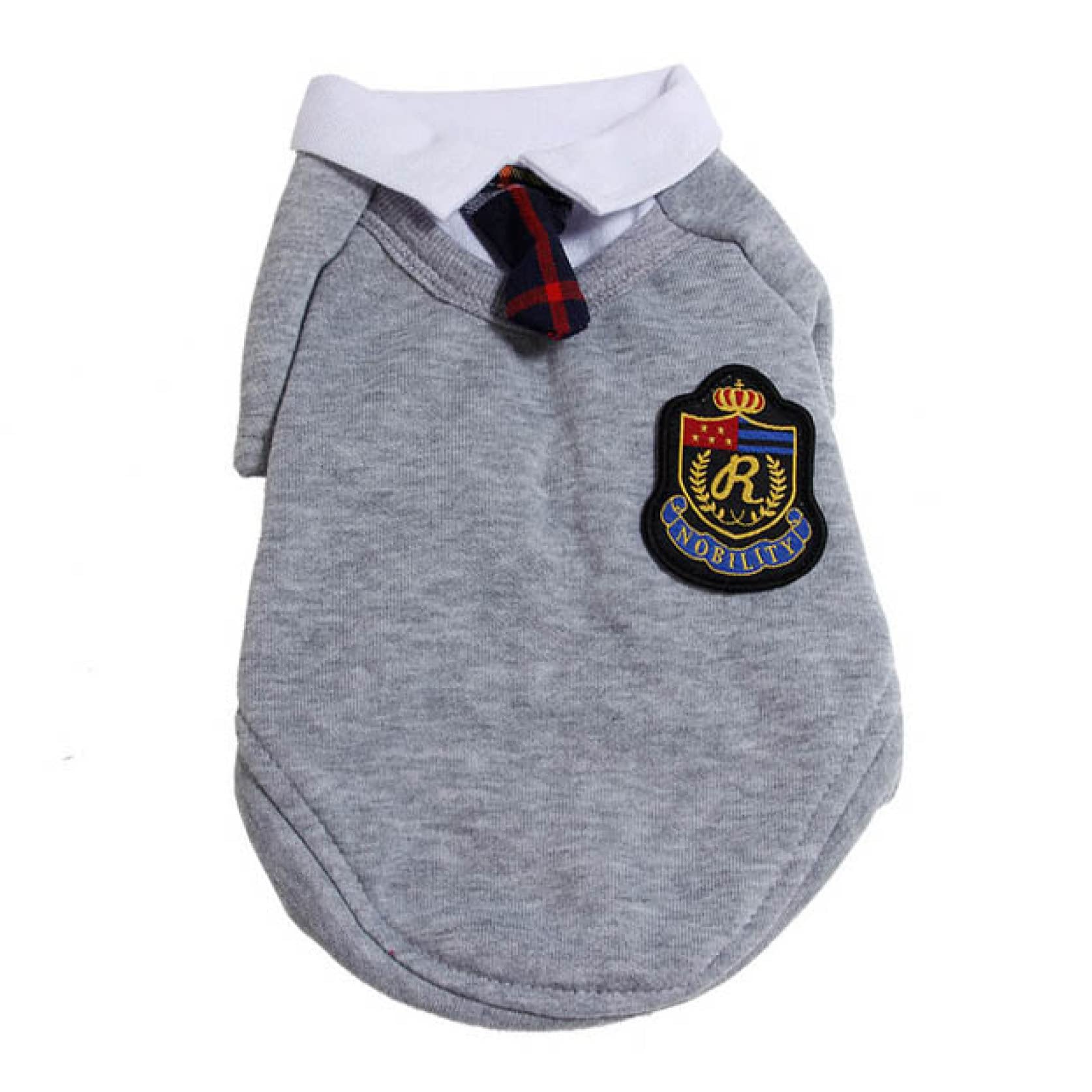Chihuahua Dog Clothes - Classic College Style Pet Outfits for Small Dogs, Autumn Winter Uniform Suit with Shirt & Skirt | Perfect for Couple Matching, Student Theme Parties & Holiday Photos
