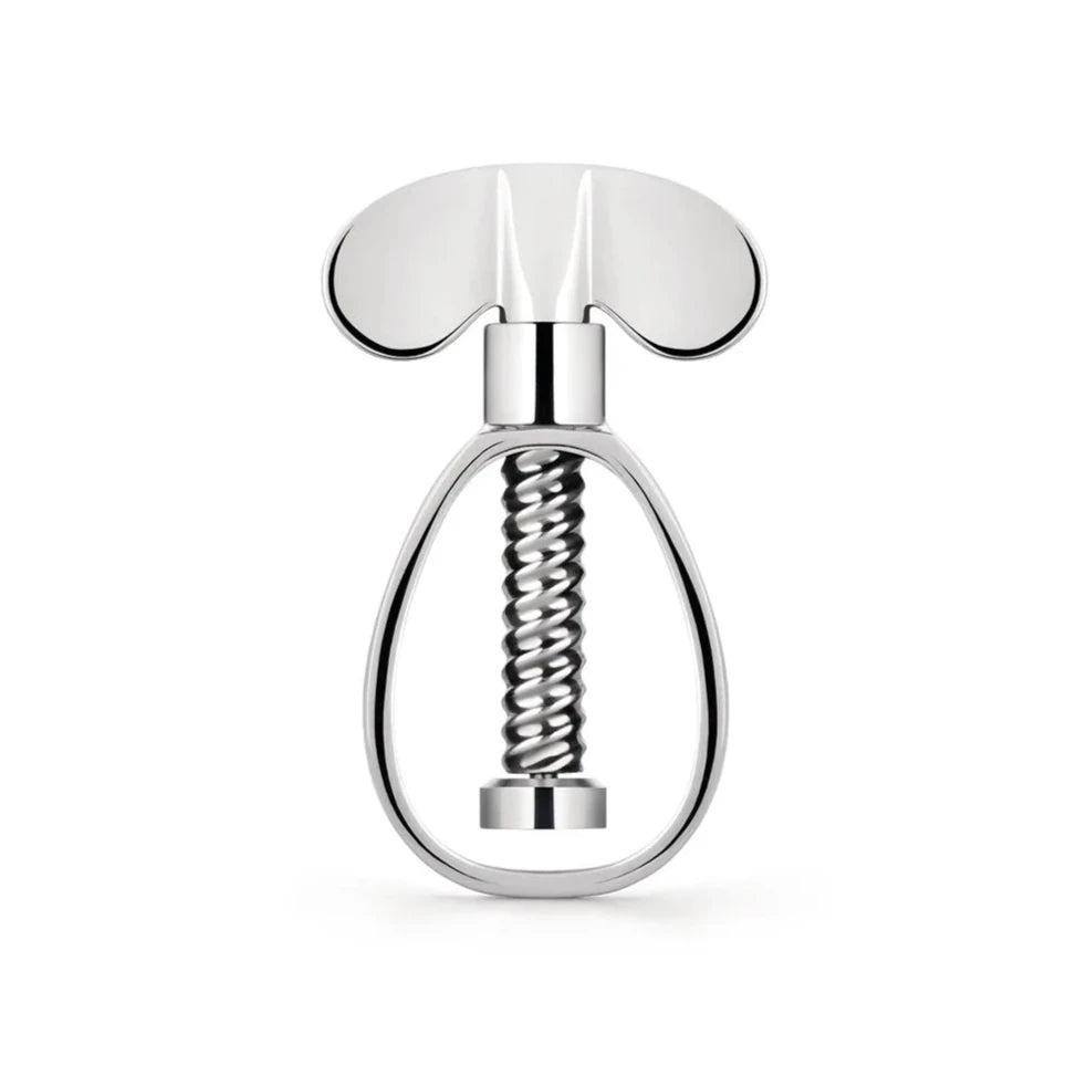 Alessi Farfalla Butterfly-Shaped Stainless Steel Nutcracker - Elegant Kitchen Tool for Cracking Walnuts, Hazelnuts & Almonds - Perfect for Holiday Baking, Dinner Parties & Gift Giving