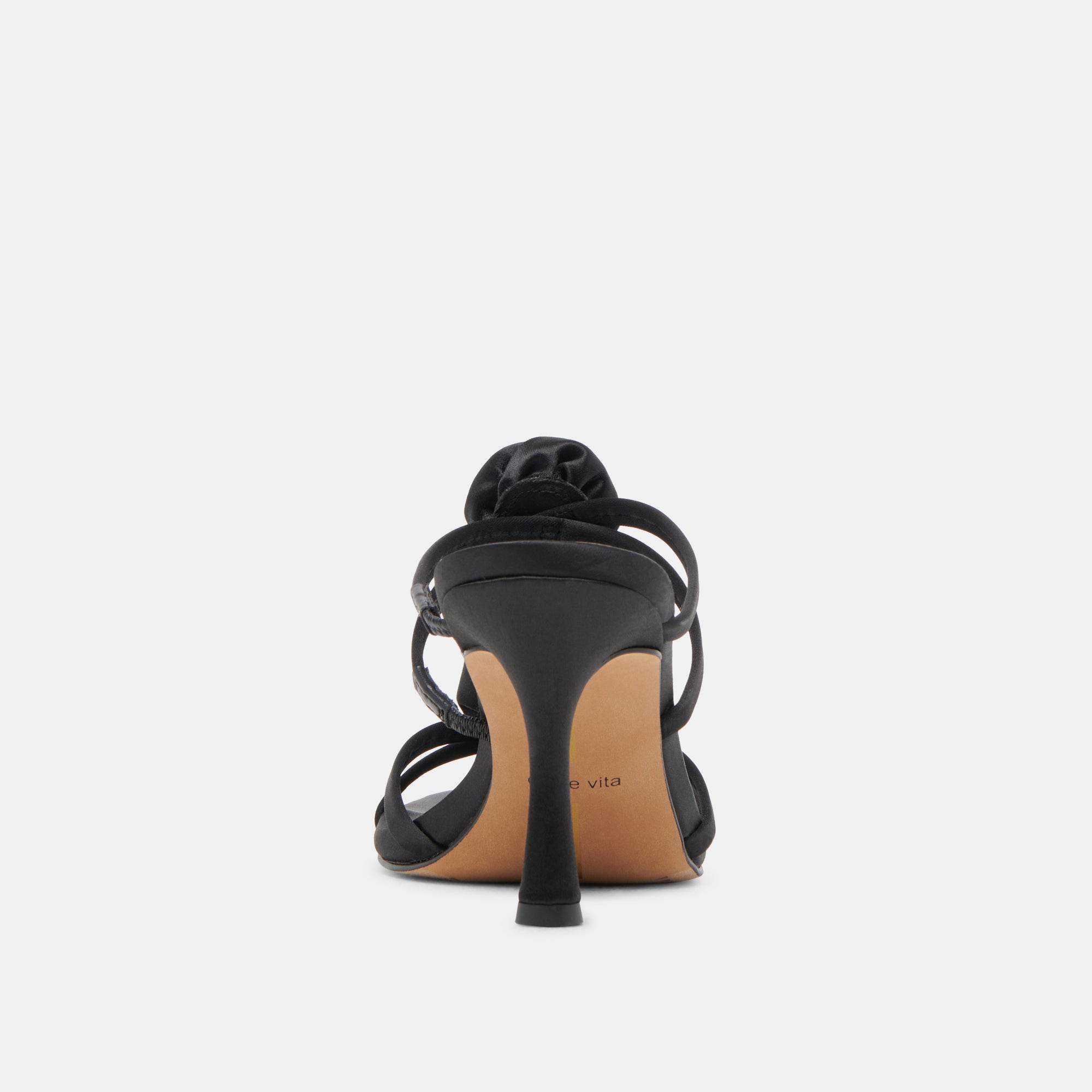 LINZY Women's Onyx Satin High Heels - Elegant Pointed Toe Pumps for Party, Wedding & Evening Events - Comfortable Dress Shoes for Women