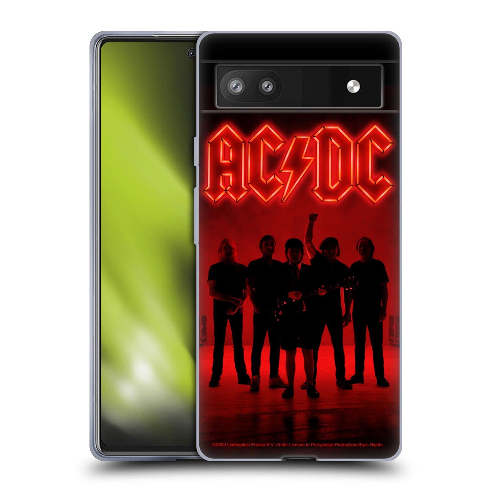 AC/DC Licensed Soft Gel Case for Google Pixel 6a - Rock Your Style