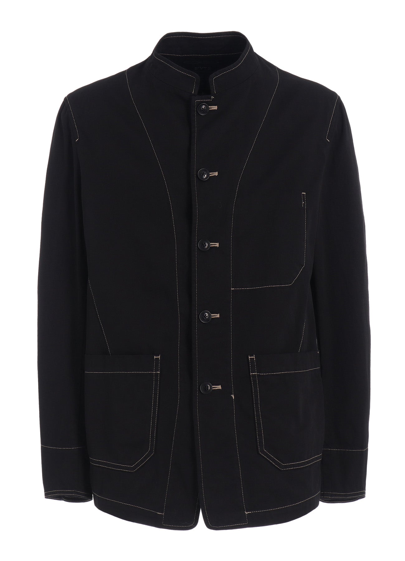 Premium Cotton Twill Garment-Dyed Stand Collar Jacket for Men & Women | Casual & Business Wear | Perfect for Office, Travel & Outdoor Activities