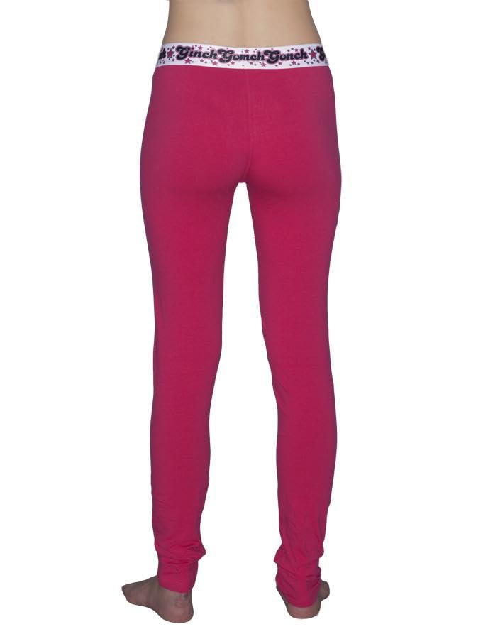Women's Mean Pink Leggings - High Waisted Yoga Pants for Workout, Running & Lounge - Soft Stretchy Comfort