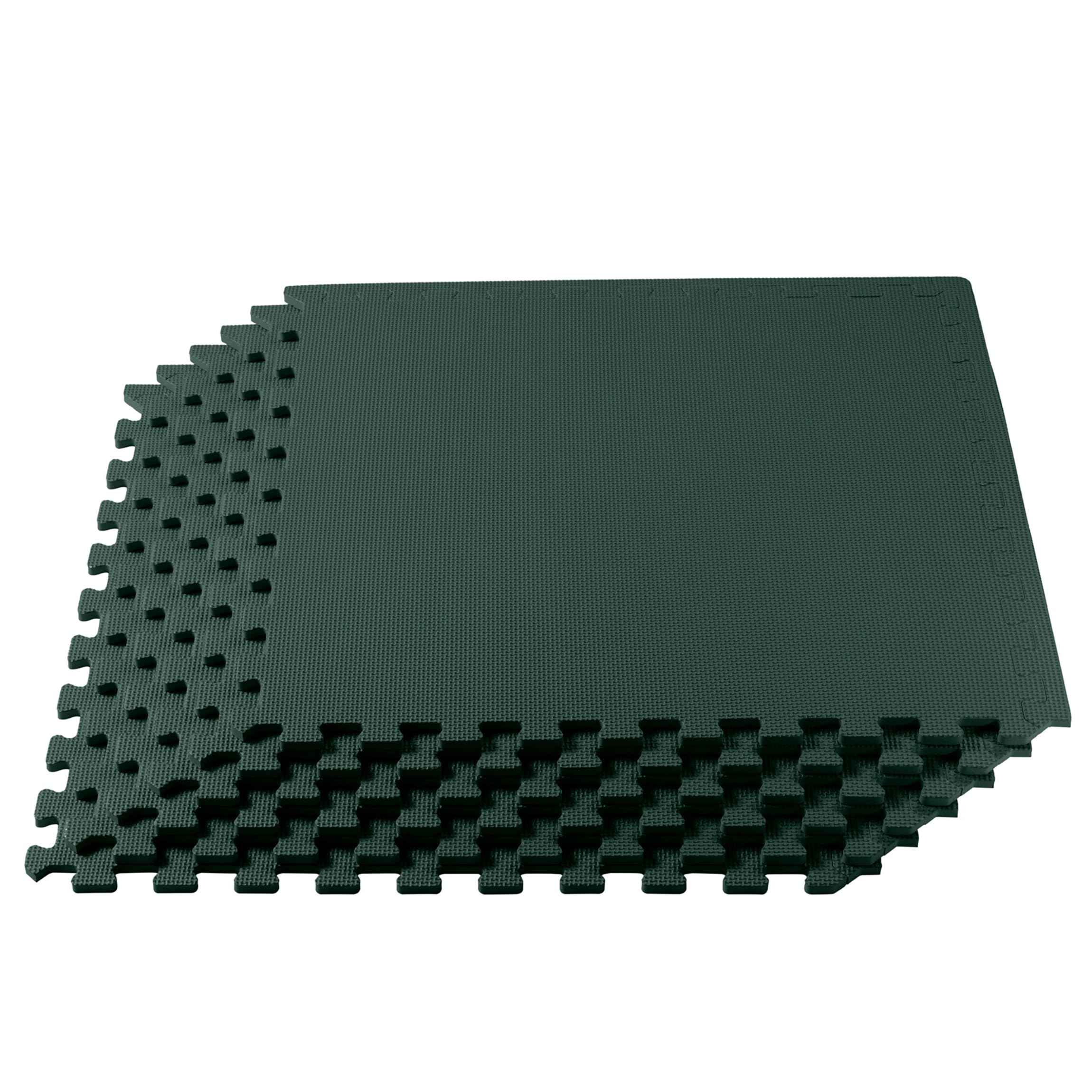 3/8 Inch Thick Premium Exercise Floor Mat - Non-Slip, Durable Gym Mats for Home Workouts, Yoga & Fitness - Ideal for Home Gym, Garage, and Studio Use