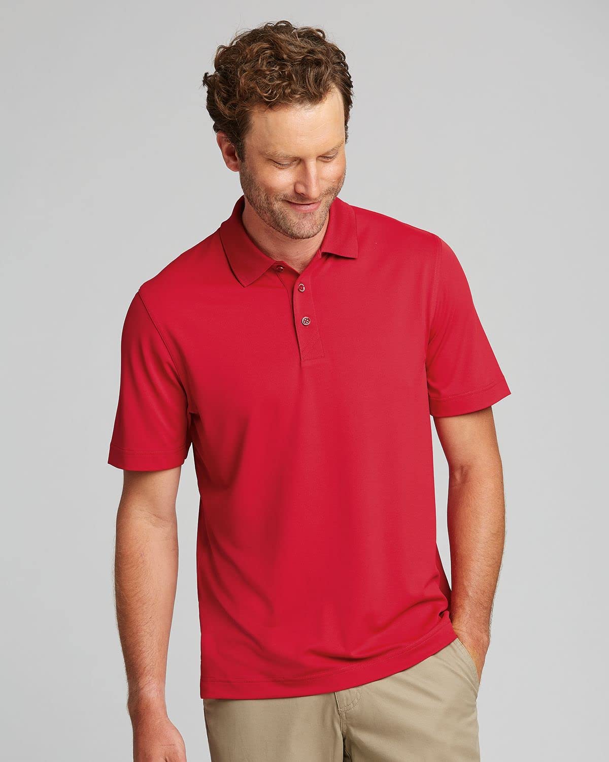 Cutter & Buck Forge Stretch Men's Big & Tall Polo Shirt - Comfortable Performance Golf & Casual Wear for Tall Men
