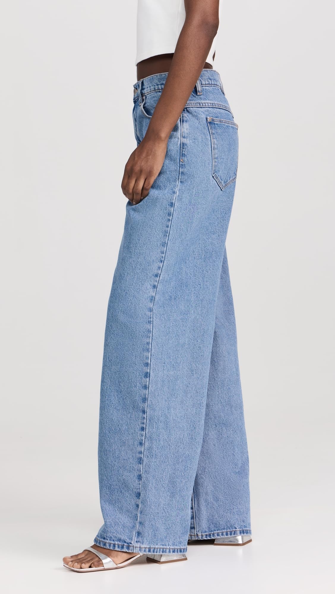 Women's 95 Super Baggy Gigi Jeans - High Waist Loose Fit Denim Pants for Casual Streetwear & Retro Fashion