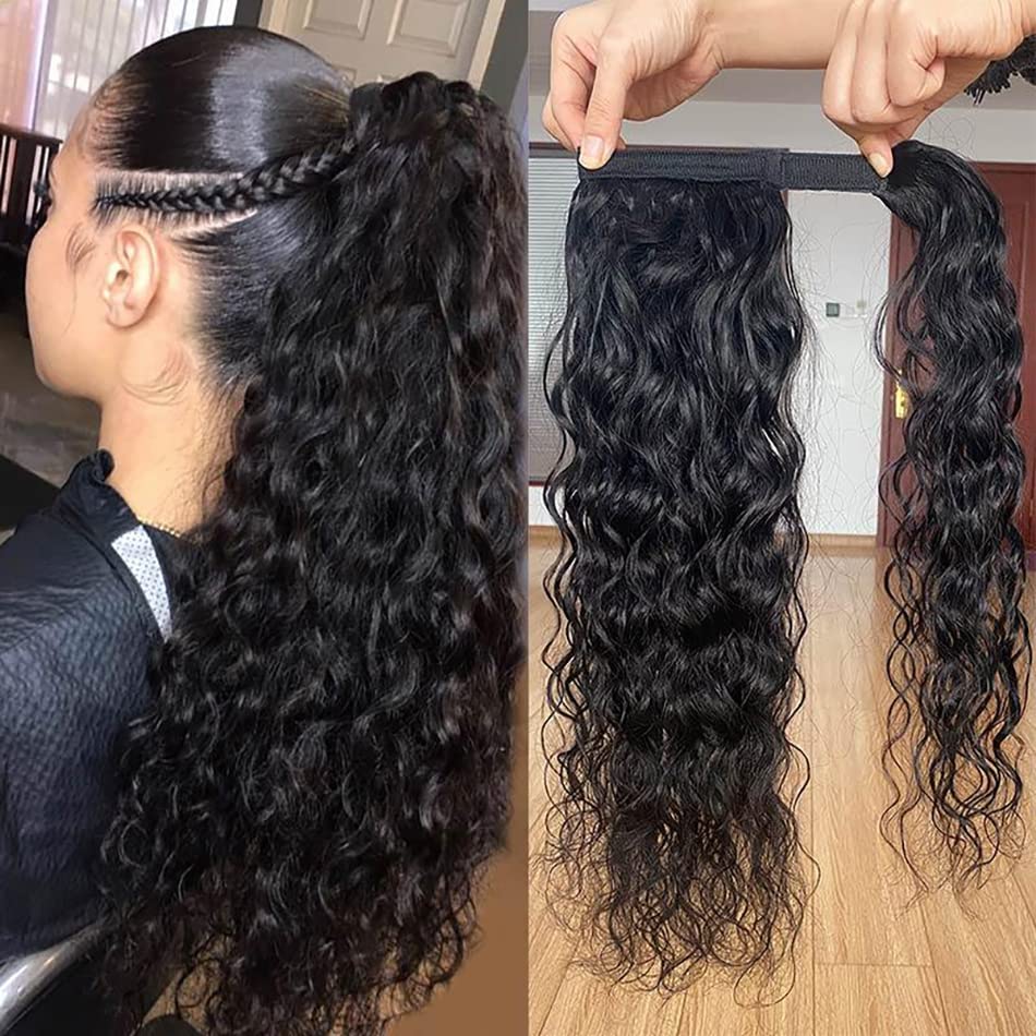 Magic Paste-Water Wave Ponytail