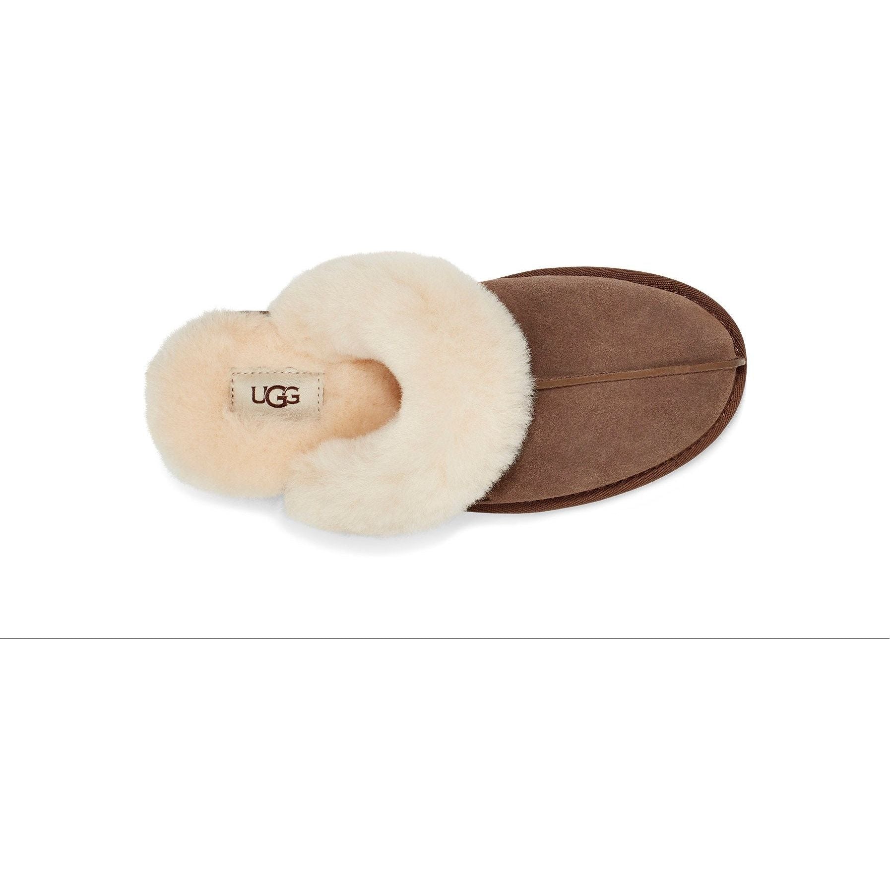 UGG Women's Scuffette II Slippers - Cozy Faux Fur Lined House Shoes in Espresso Brown | Warm Indoor/Outdoor Comfort for Winter & Home Relaxation