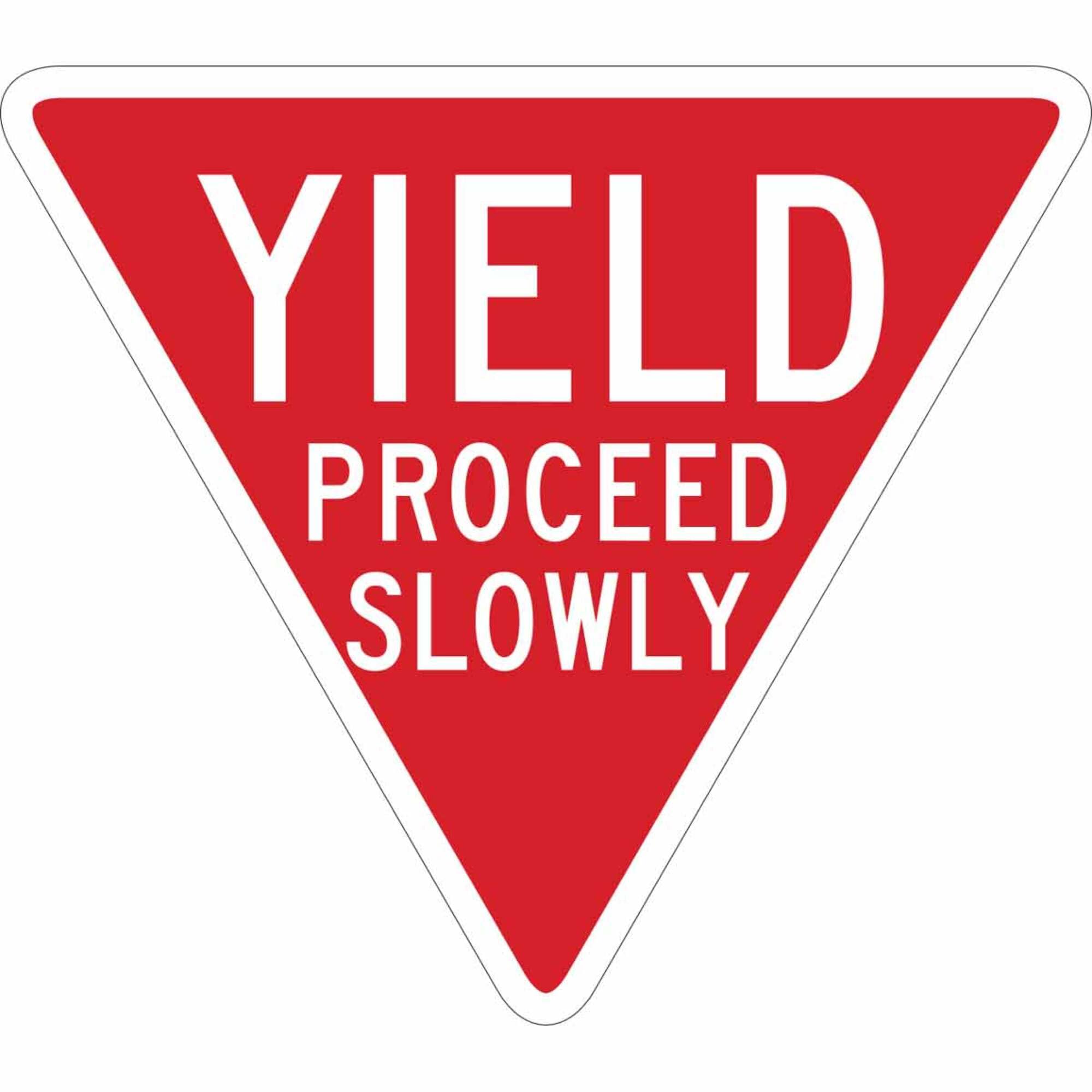 Brady 124613 Traffic Control Sign - 24