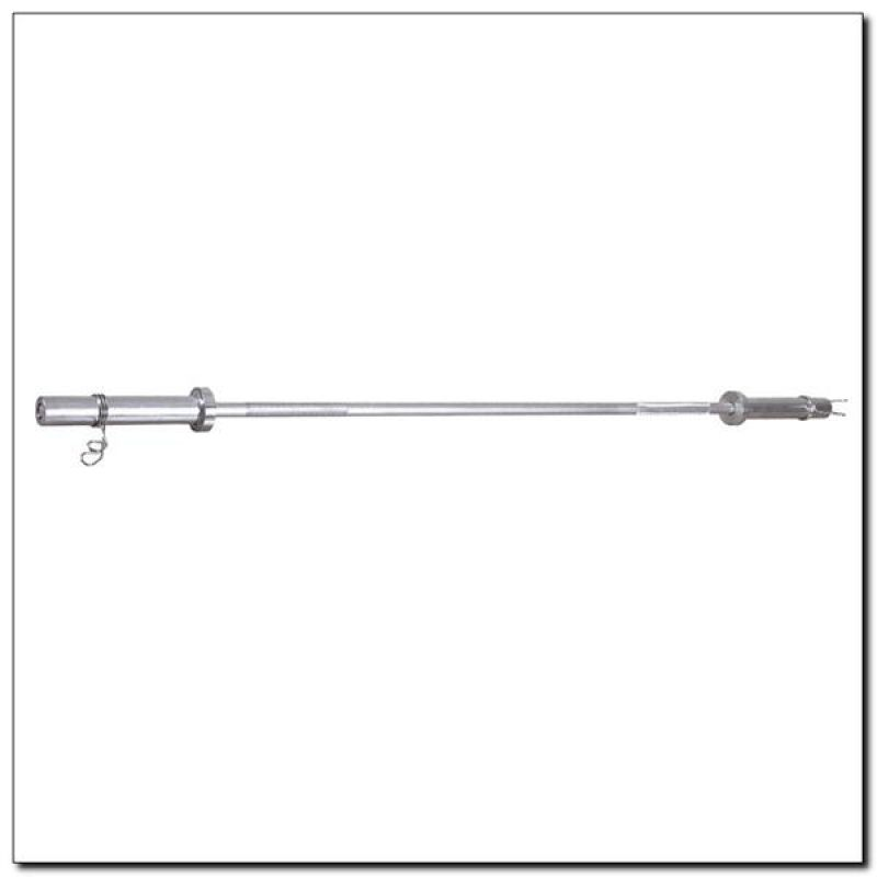 Olympic Simple Neck HMS GO 120 - Lightweight Adjustable Weightlifting Bar for CrossFit & Strength Training - Perfect for Home Gym & Professional Workouts