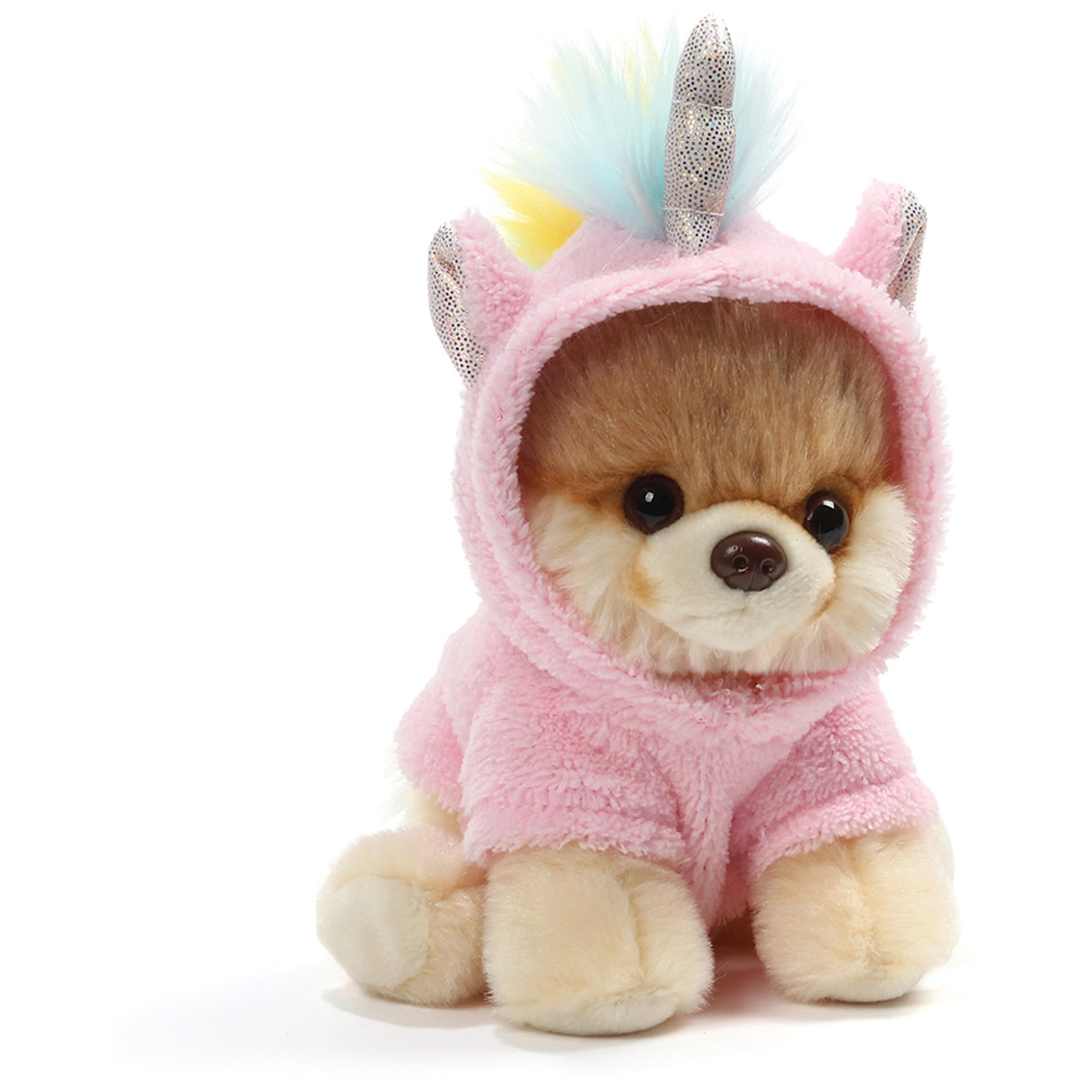 GUND World’s Cutest Dog Boo Itty Bitty Boo Unicorn Stuffed Animal Plush Toy, 5