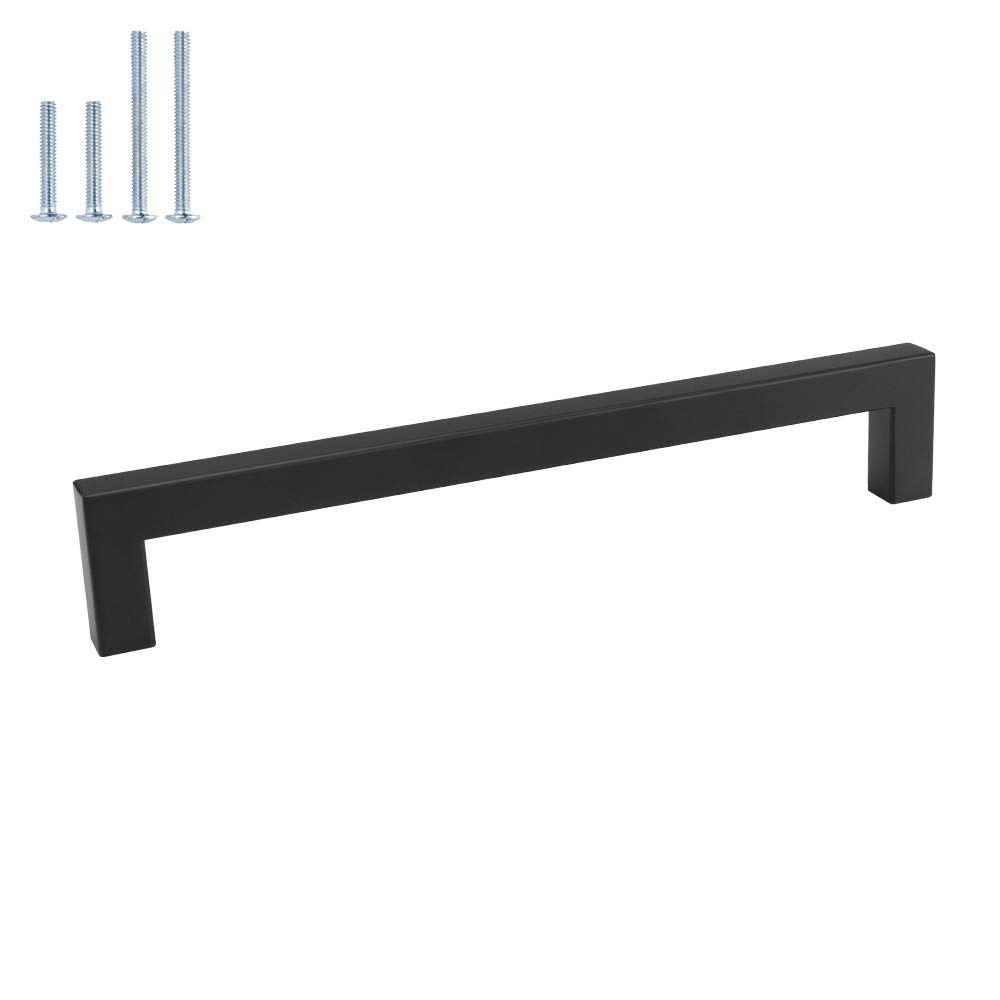 45-Pack Black Cabinet Handles HDJ12BK - 7-1/2