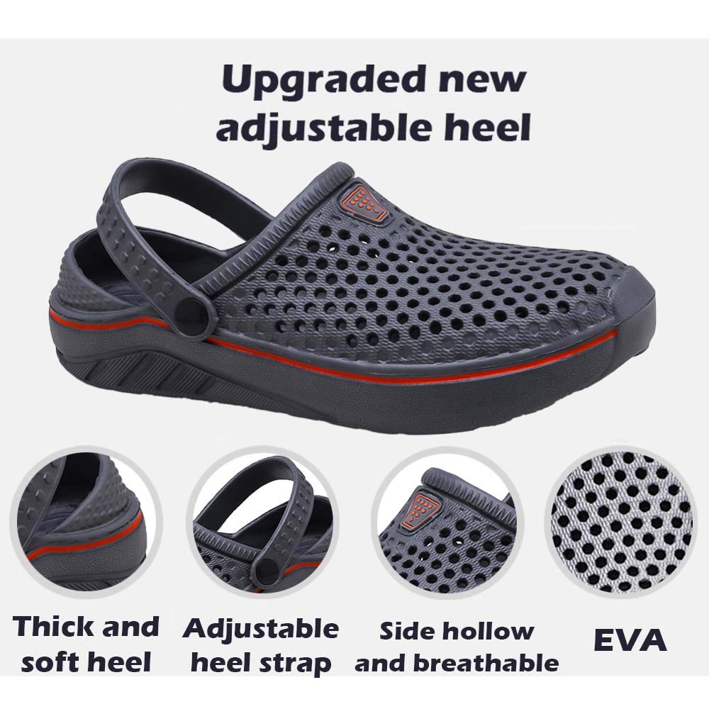 **CERYTHRINA Men's & Women's Lightweight Breathable Water Shoes - Unisex Garden Clogs Sandals for Swimming, Beach, Pool & Outdoor Activities**