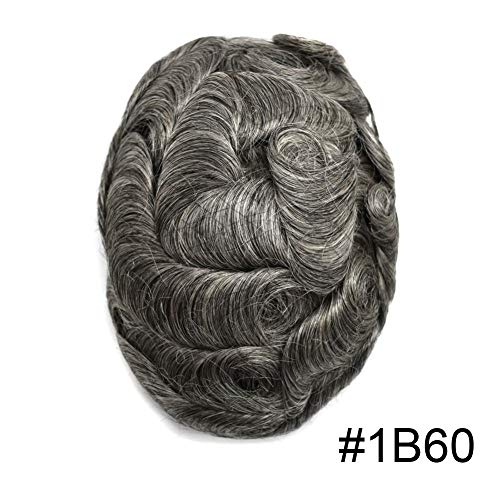 #1B60 1B# OFF BLACK WITH 60% SYNTHETIC GREY-100% light to medium density