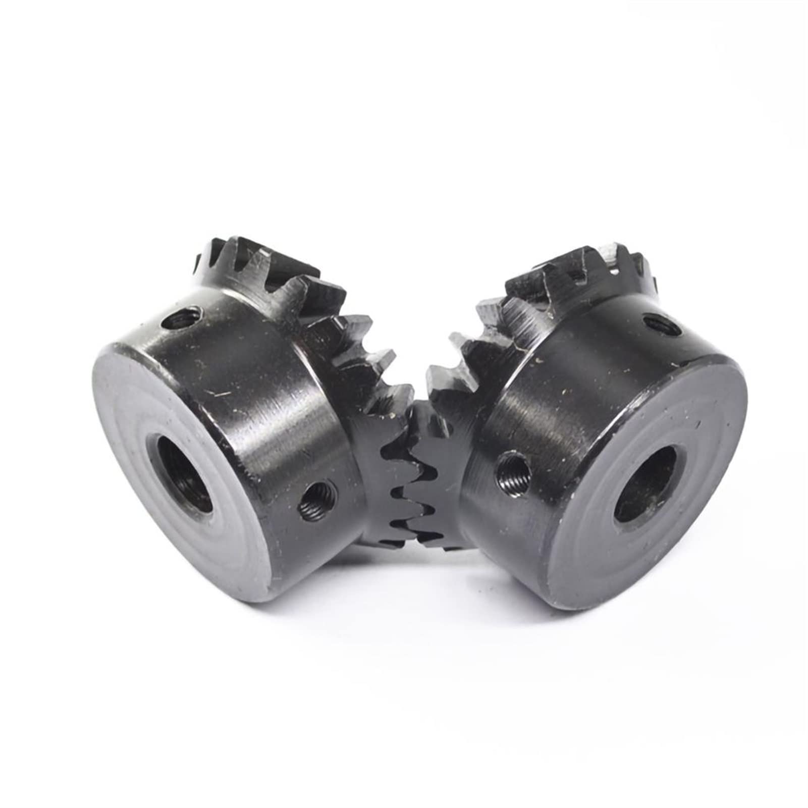 1.5 Module 15T/30T Bevel Gear Set - 1:2 Ratio, 5mm/6mm/8mm/12mm/15mm Bore - Precision Transmission Angle Gears for RC Cars, Robotics & DIY Projects (15 Teeth, 12mm Bore)