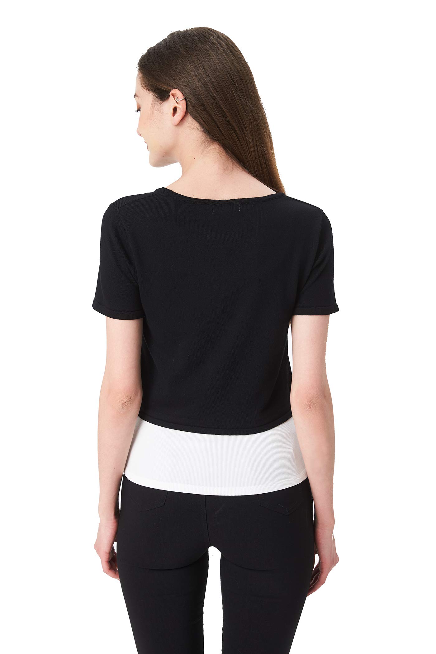 Trendy Short Sleeve Open Front Cardigan for Women - Lightweight Summer Cover-Up for Beach, Office & Casual Outfits