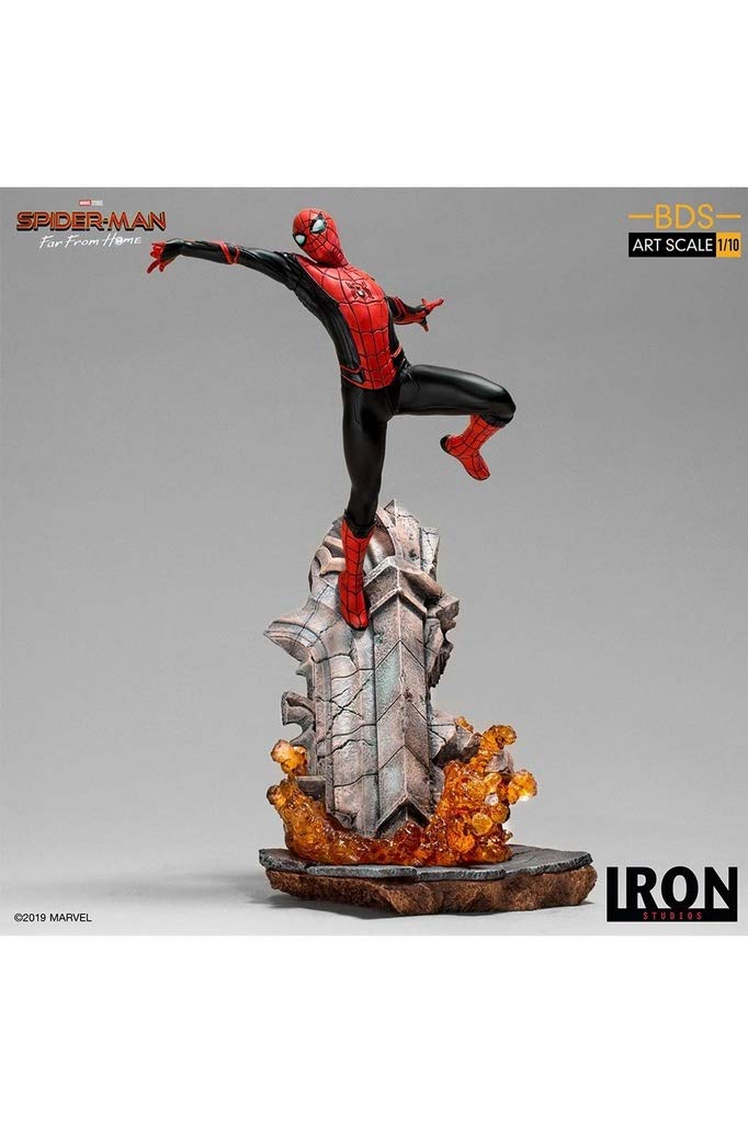 Iron Studios 1:10 Spider-Man Far From Home BDS Art Scale Statue - Premium Polystone Collectible Figure for Marvel Fans - Perfect for Home Display, Office Decor & Superhero Collections