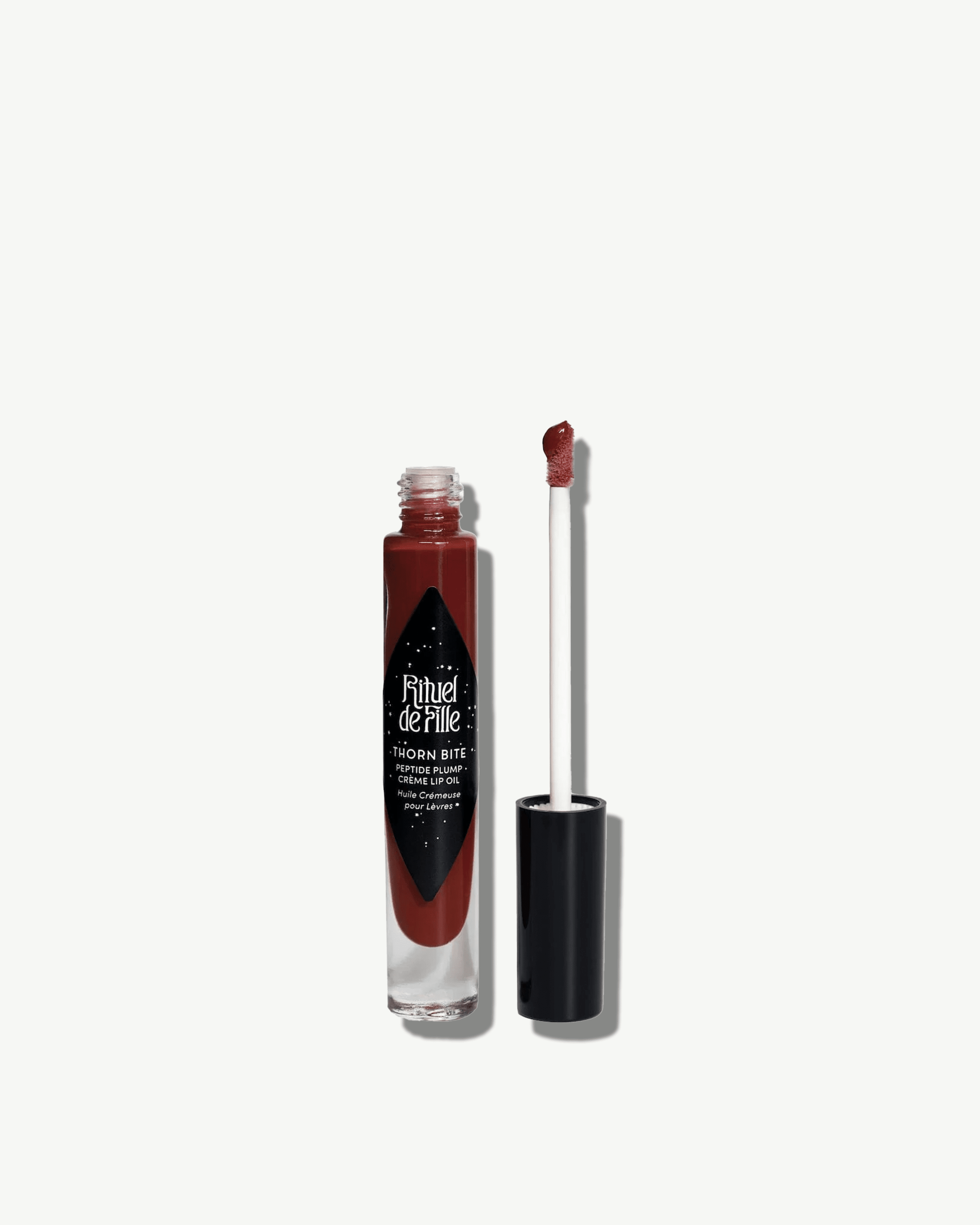 Thorn Bite Peptide Plumping Lip Oil - Hydrating & Volumizing Lip Treatment with Collagen Boost | Perfect for Dry Lips, Night Care & Makeup Prep