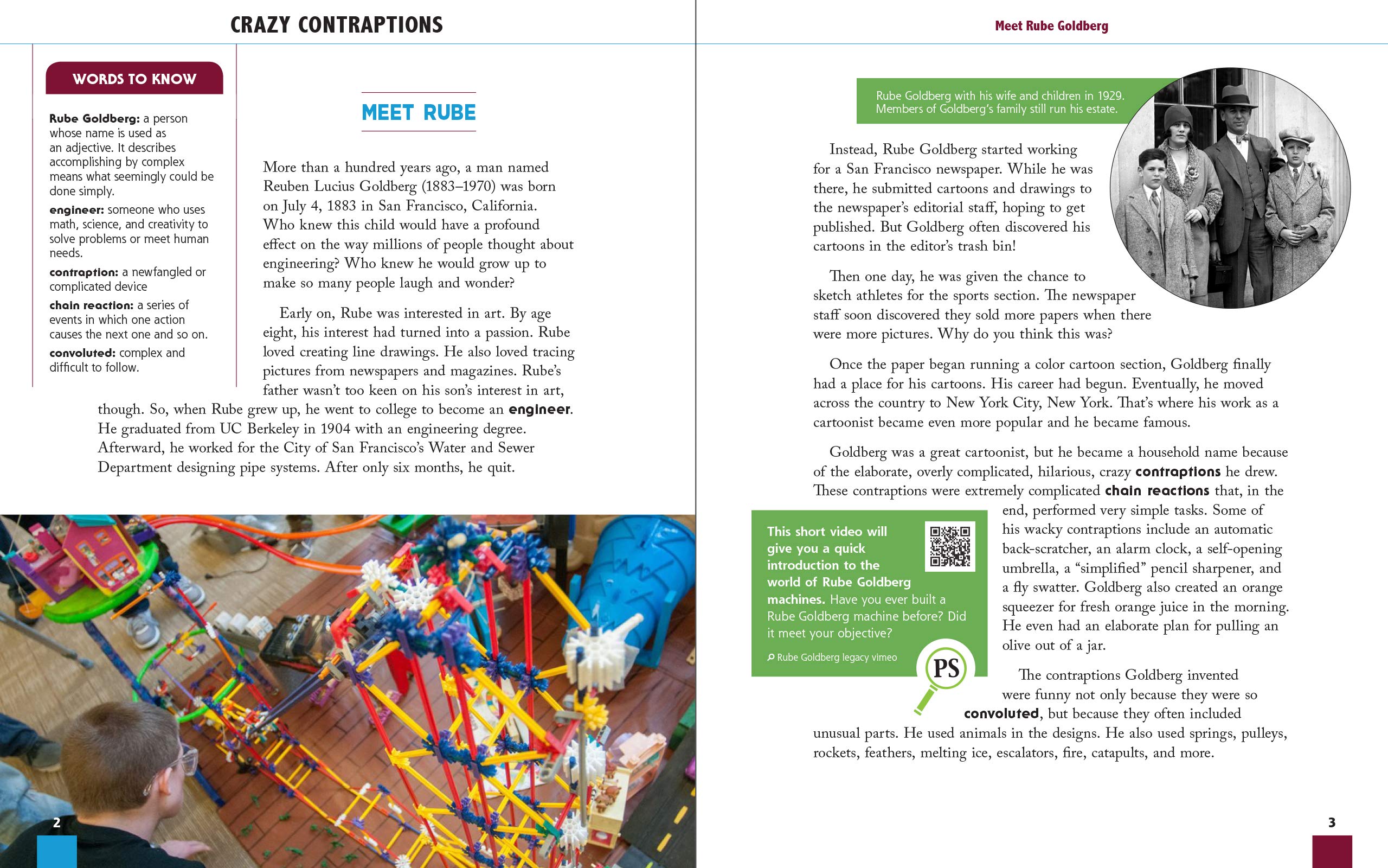 Build Your Own Rube Goldberg Machine Kit - Fun STEM Engineering Activity Set for Kids with Swooping, Spinning & Swiveling Parts | Perfect for Science Projects, Classroom Learning & Creative Play