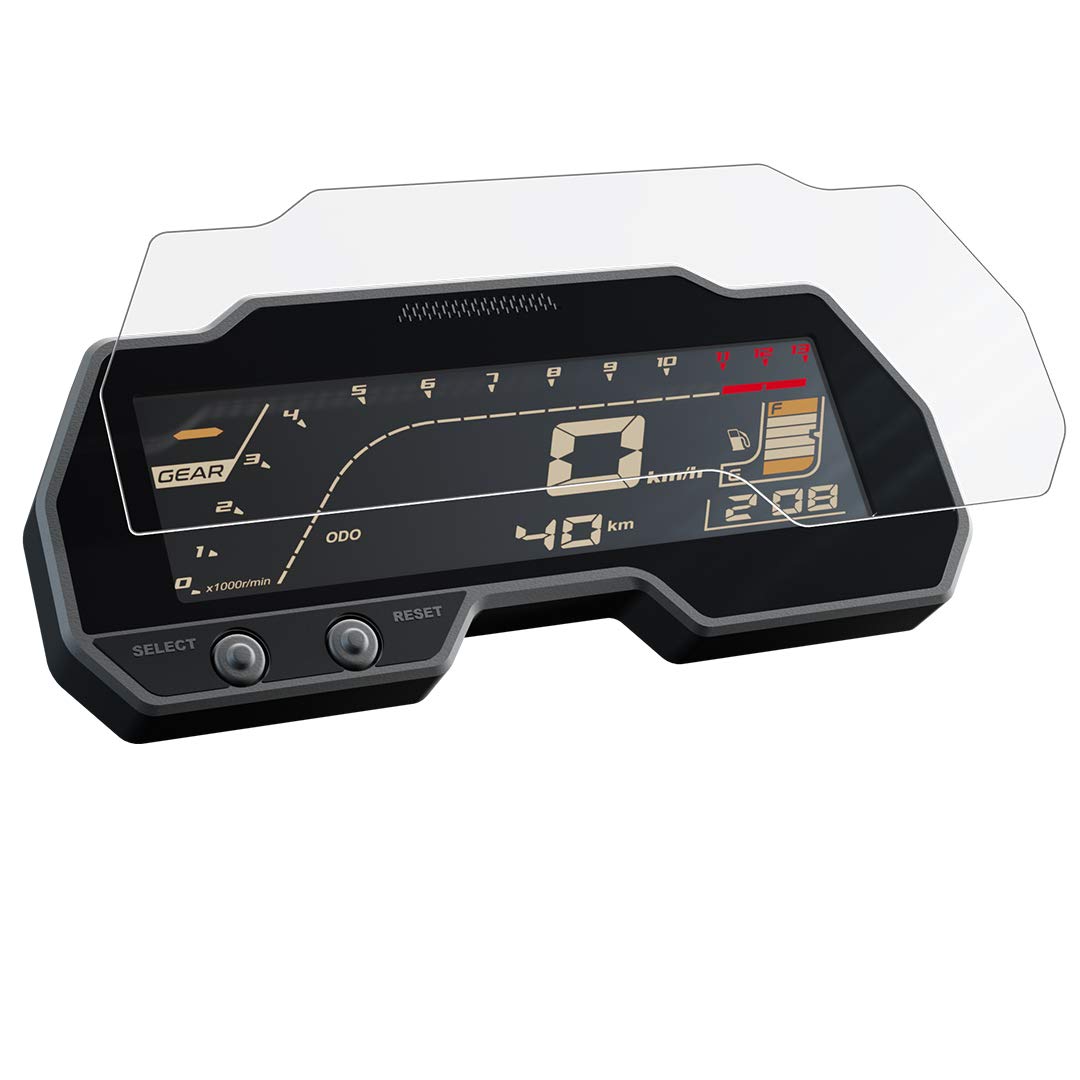 SpeedoAngels Nano Glass MT-125 Dashboard Protector (2020+) - 2 Pack for Motorcycle Protection